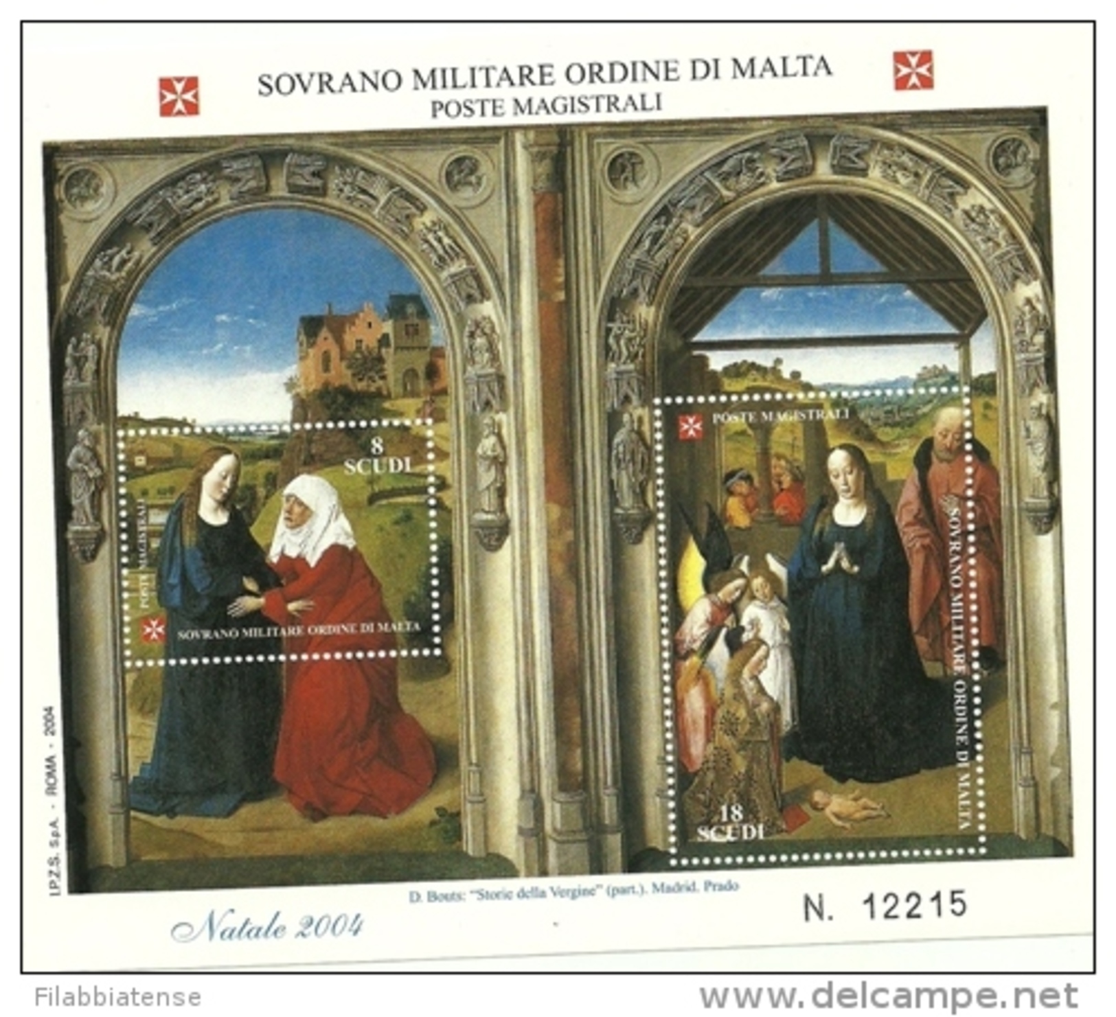 2004 - BF 76 Santo Natale - Sovrano Militare Ordine Di Malta