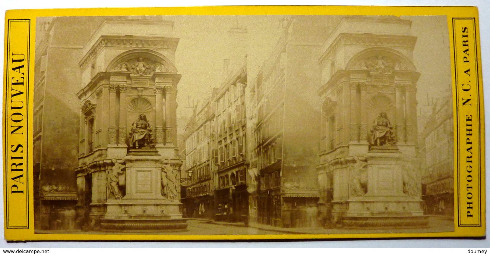 FONTAINE MOLIÈRE - PARIS NOUVEAU - Stereo-Photographie