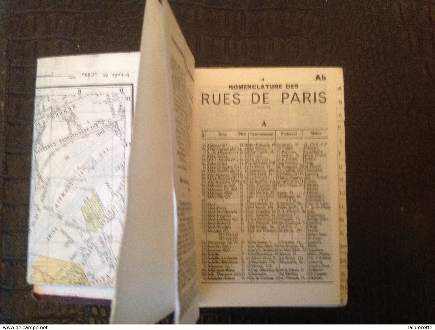 CarteGeo. 2. Plan De Paris, Rues Autobus Par À. Leconte. 1er Trimestre 1971 - Europe