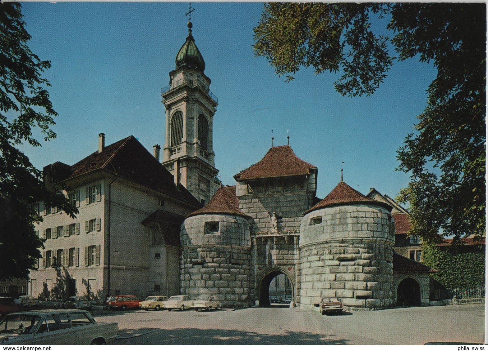 Solothurn - Baseltor Und St. Ursus-Turm - Altri & Non Classificati