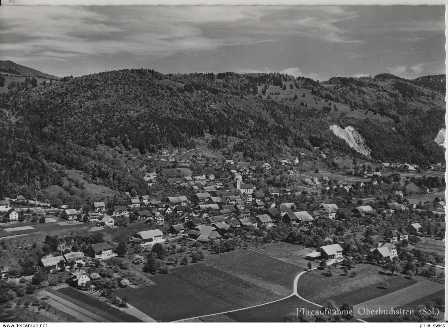 Flugaufnahme Oberbuchsiten - Photo: Hugo Kopp - Sonstige & Ohne Zuordnung