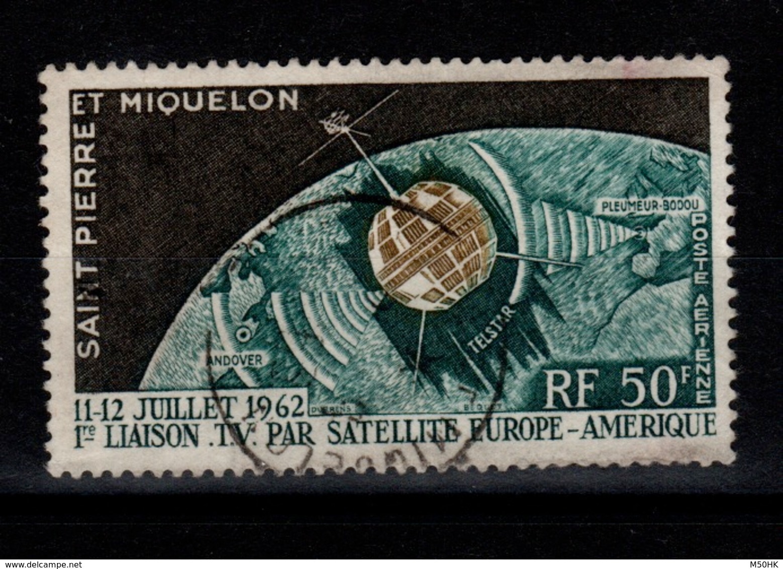 SPM YV PA 29 Oblitere Satelitte Cote 6,10 Euros - Oblitérés