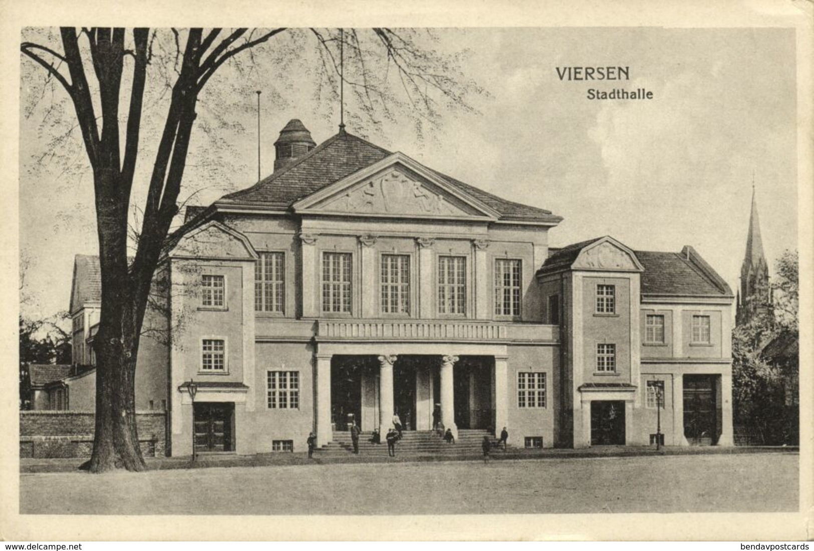 VIERSEN, Niederrhein, Stadthalle (1920s) AK - Viersen