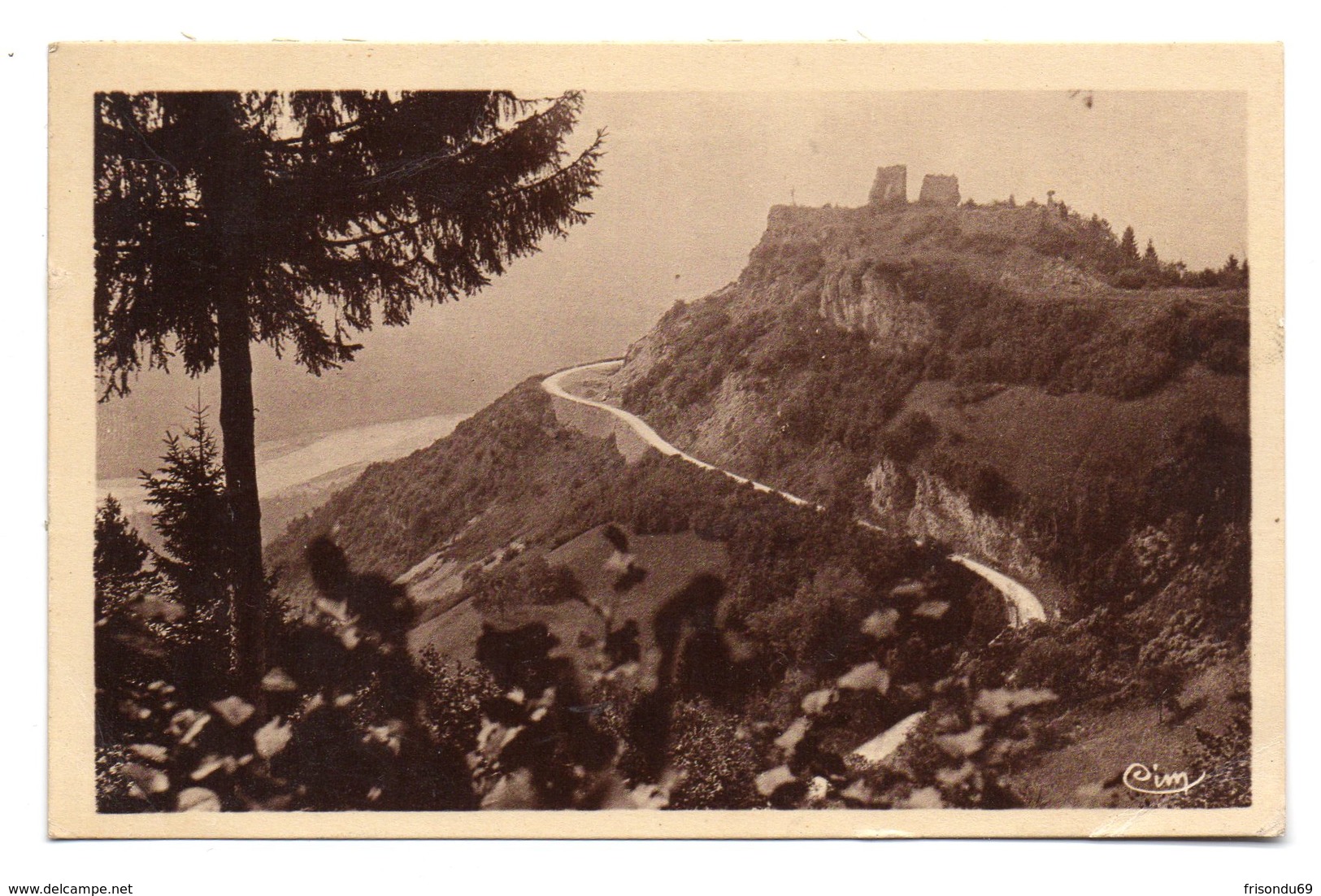 Faucigny (Hte-Savoie) - Ruines Du Château De Faucigny (IX Siècle) . - Faucigny