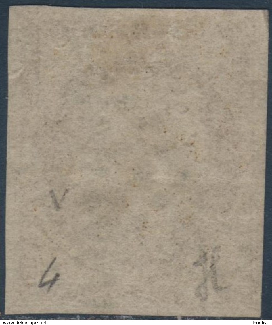 FRANCE N°1a Cérès 10c Bistre-brun.Oblitéré LPC N°1450 Grenade Sur L'Adour. - 1849-1850 Ceres