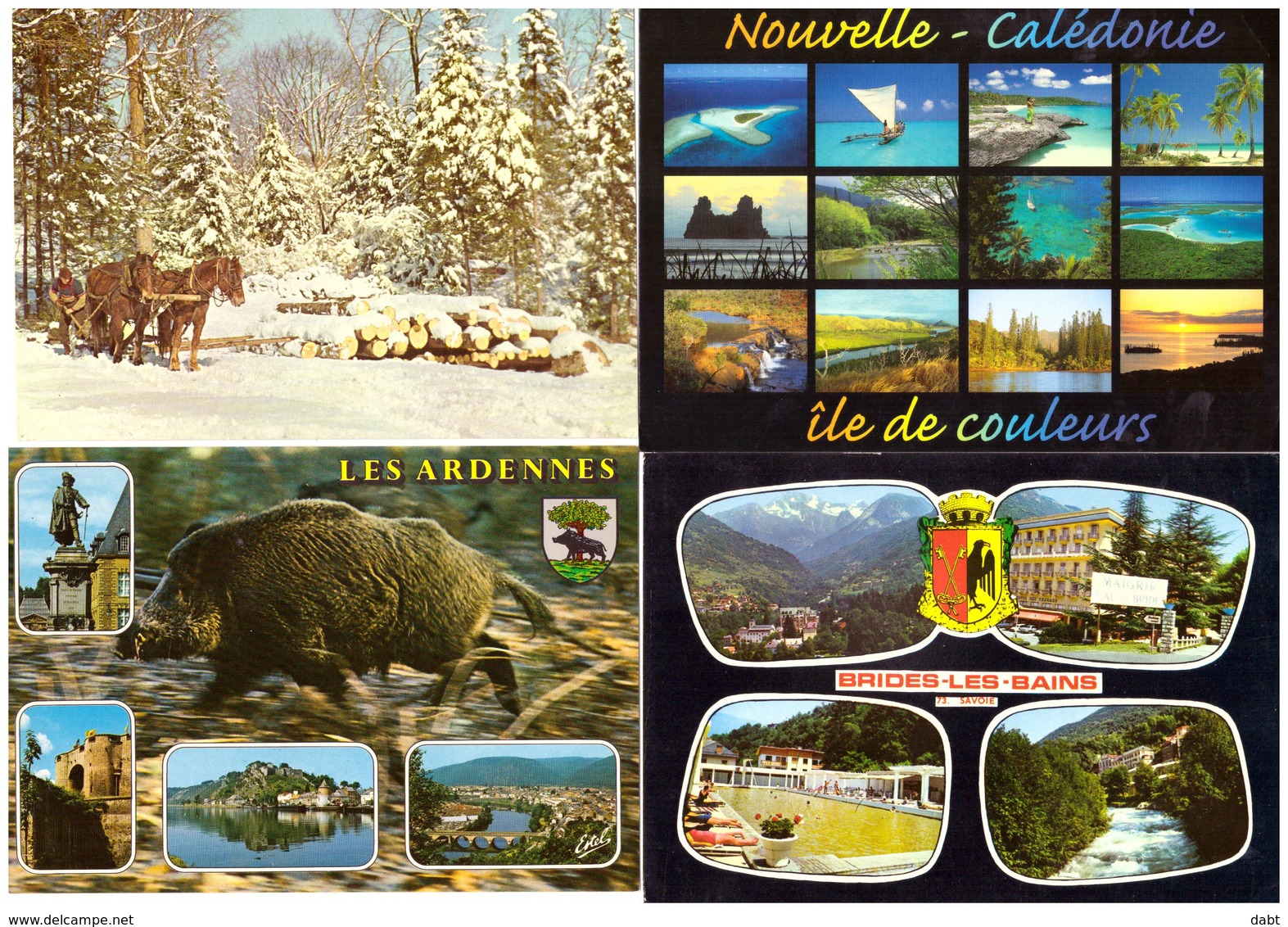 Lot De 887 Cartes Postales Dont 800 Modernes (grand Format) Et 87 Petit Format - 500 CP Min.