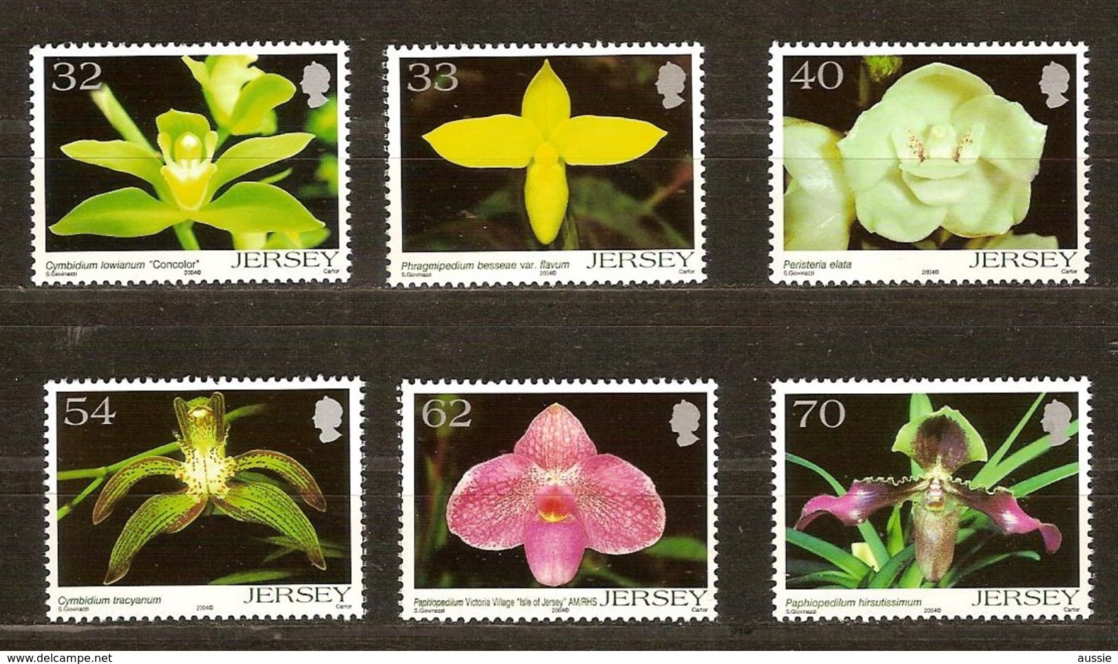 Jersey 2004 Yvertn° 1156-1161 *** MNH Cote 15 Euro Flore Fleurs Bloemen Flowers - Jersey