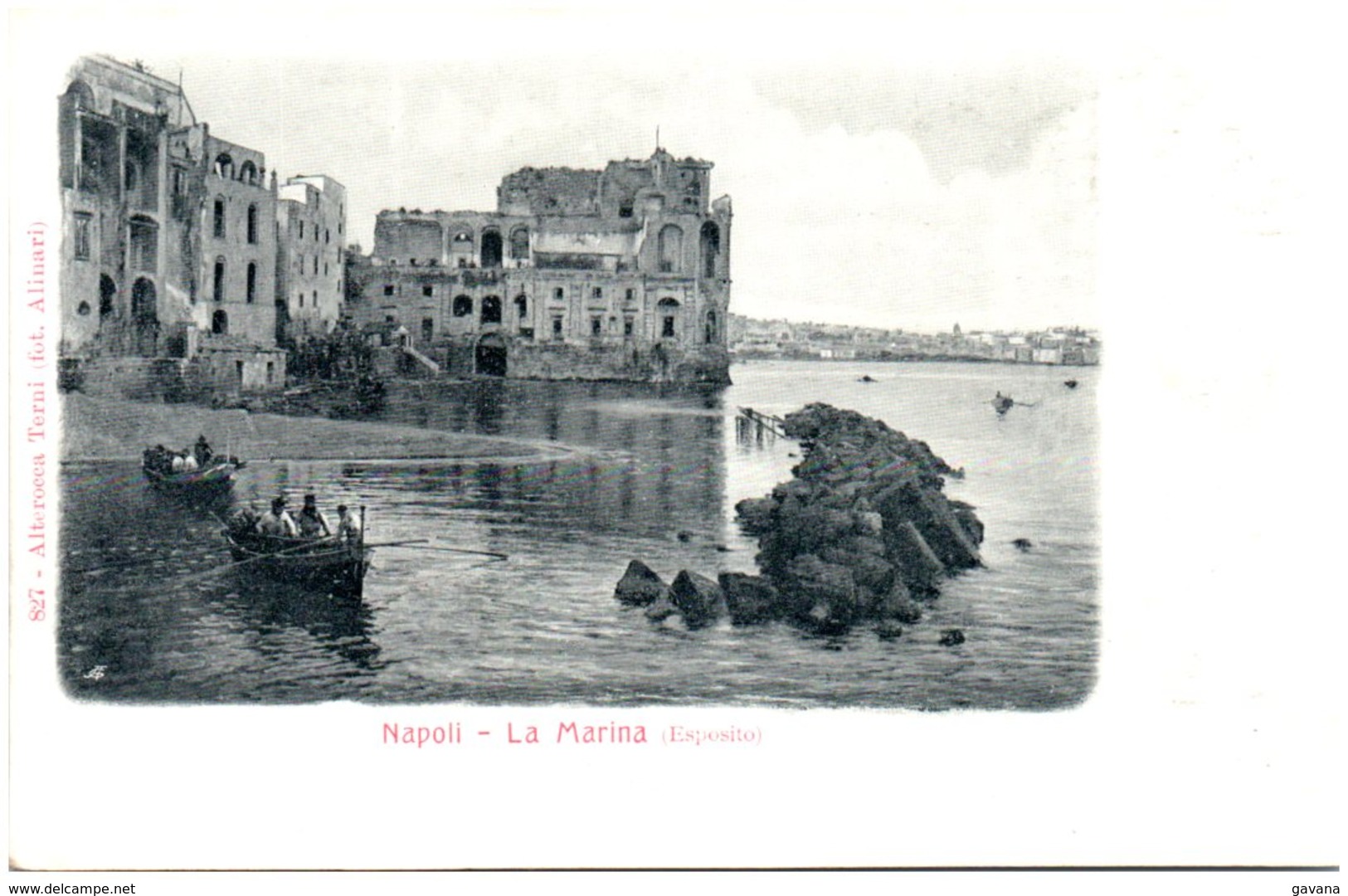 NAPOLI - La Marina (Esposito) - Napoli (Naples)