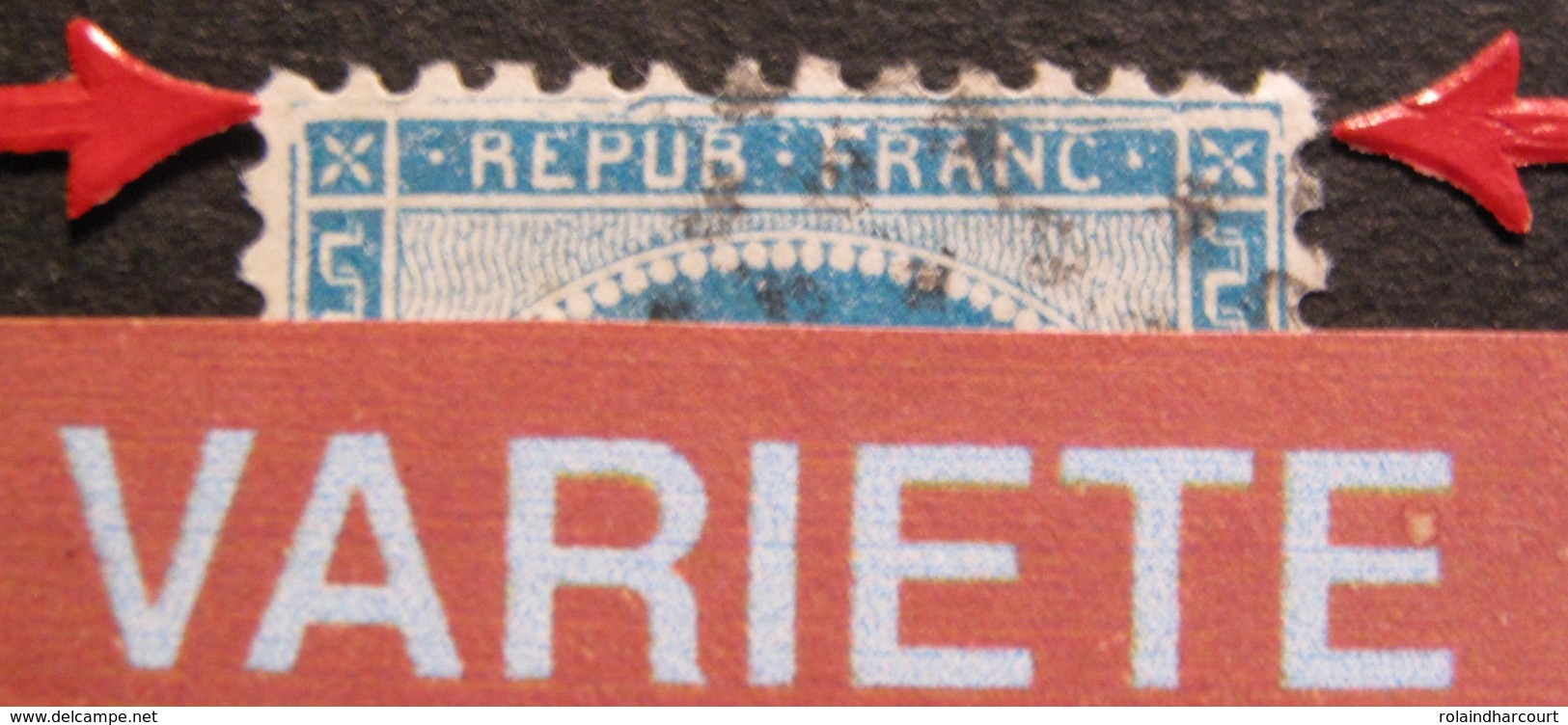 R1684/71 - CERES N°60A - ETOILE N°5 De PARIS - VARIETE ➤➤➤ Filet Nord Retouché - 1871-1875 Cérès