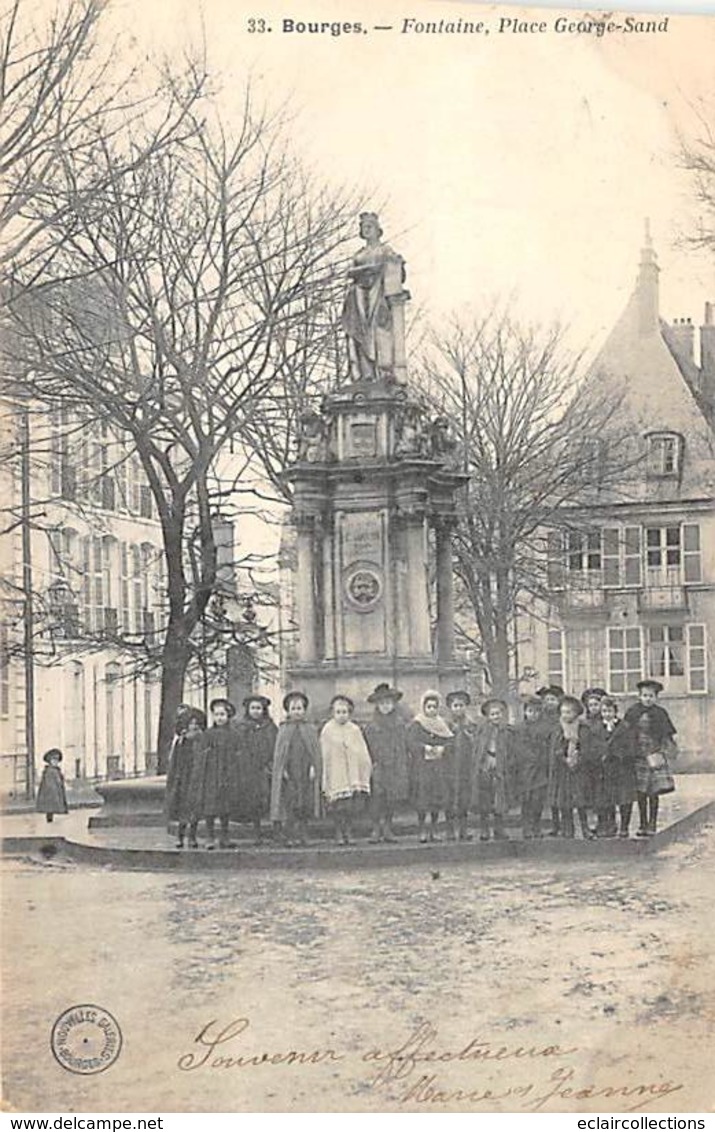 Bourges      18   Lot de 19 cartes  .Usine.Rues.Marché.Magasin     (voir scan)