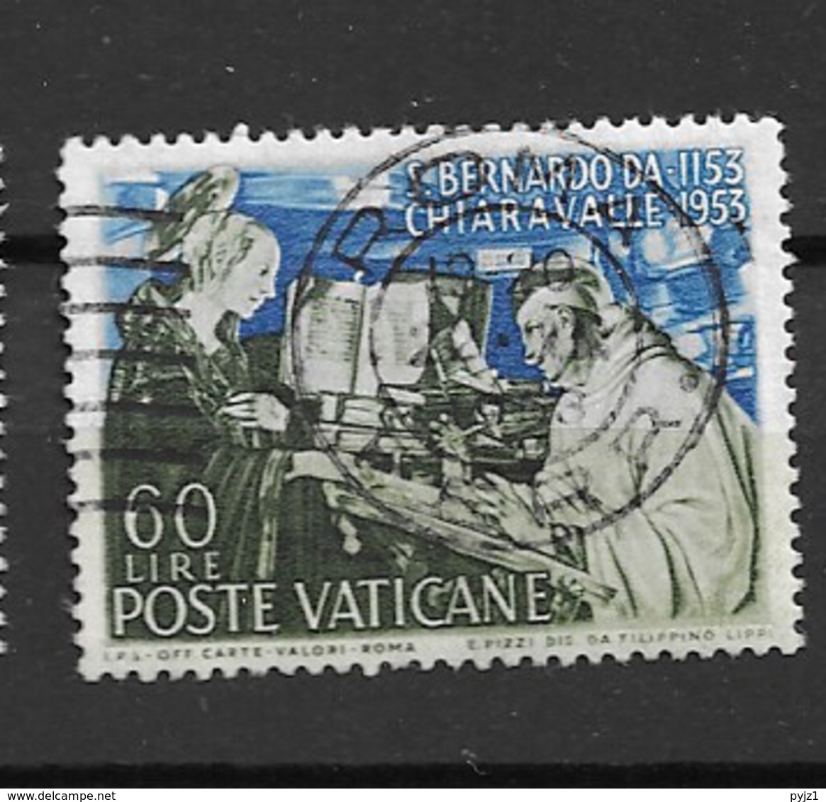 1953  USED Vaticano - Used Stamps