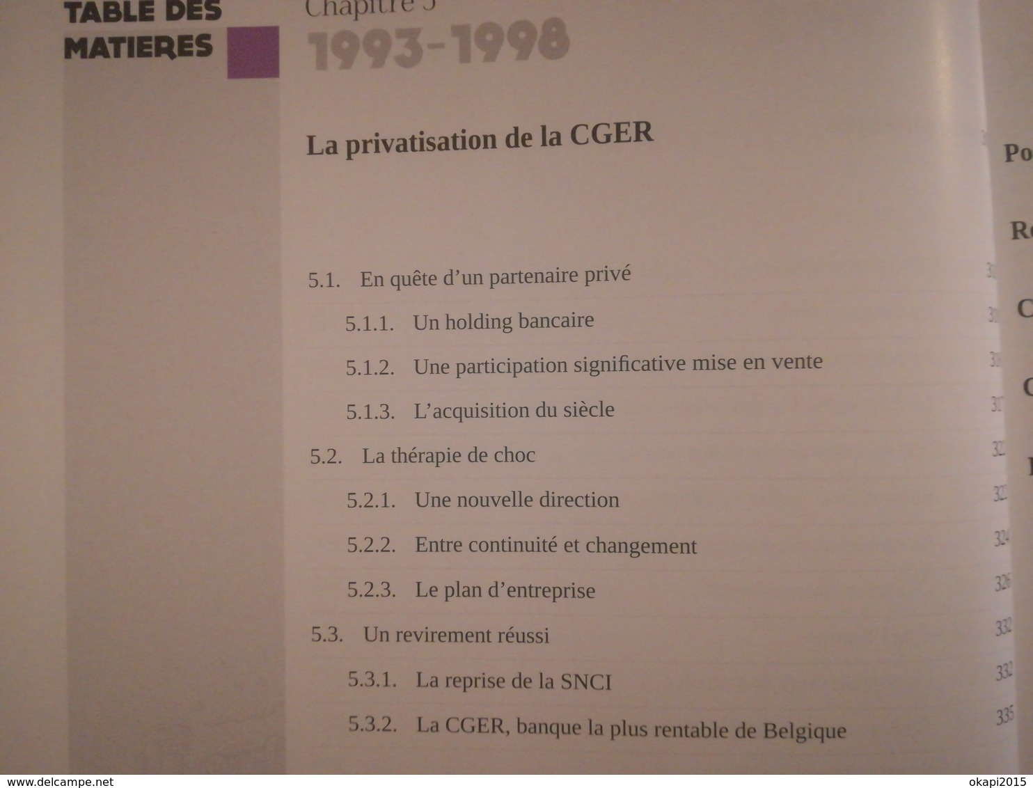 1935  - 1998 DE LA CGER À FORTIS  ADIEU À LA CAISSE LIVRE HISTOIRE BANQUE BELGIQUE ANNÉE 2011