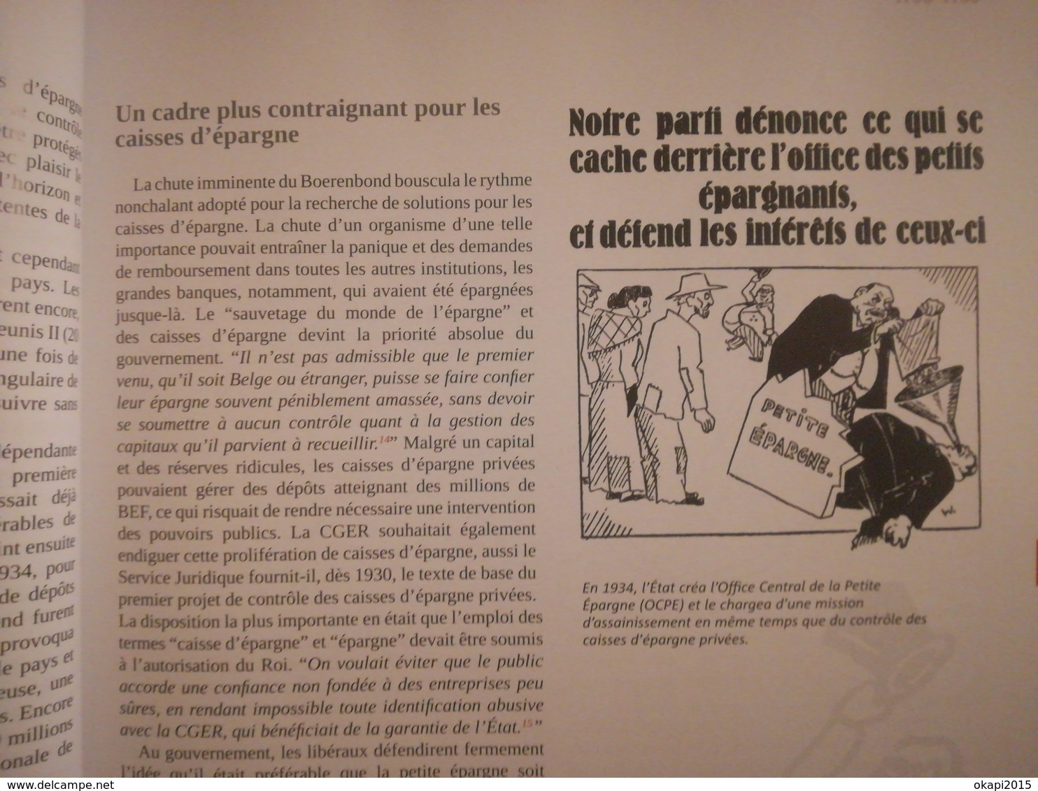 1935  - 1998 DE LA CGER À FORTIS  ADIEU À LA CAISSE LIVRE HISTOIRE BANQUE BELGIQUE ANNÉE 2011