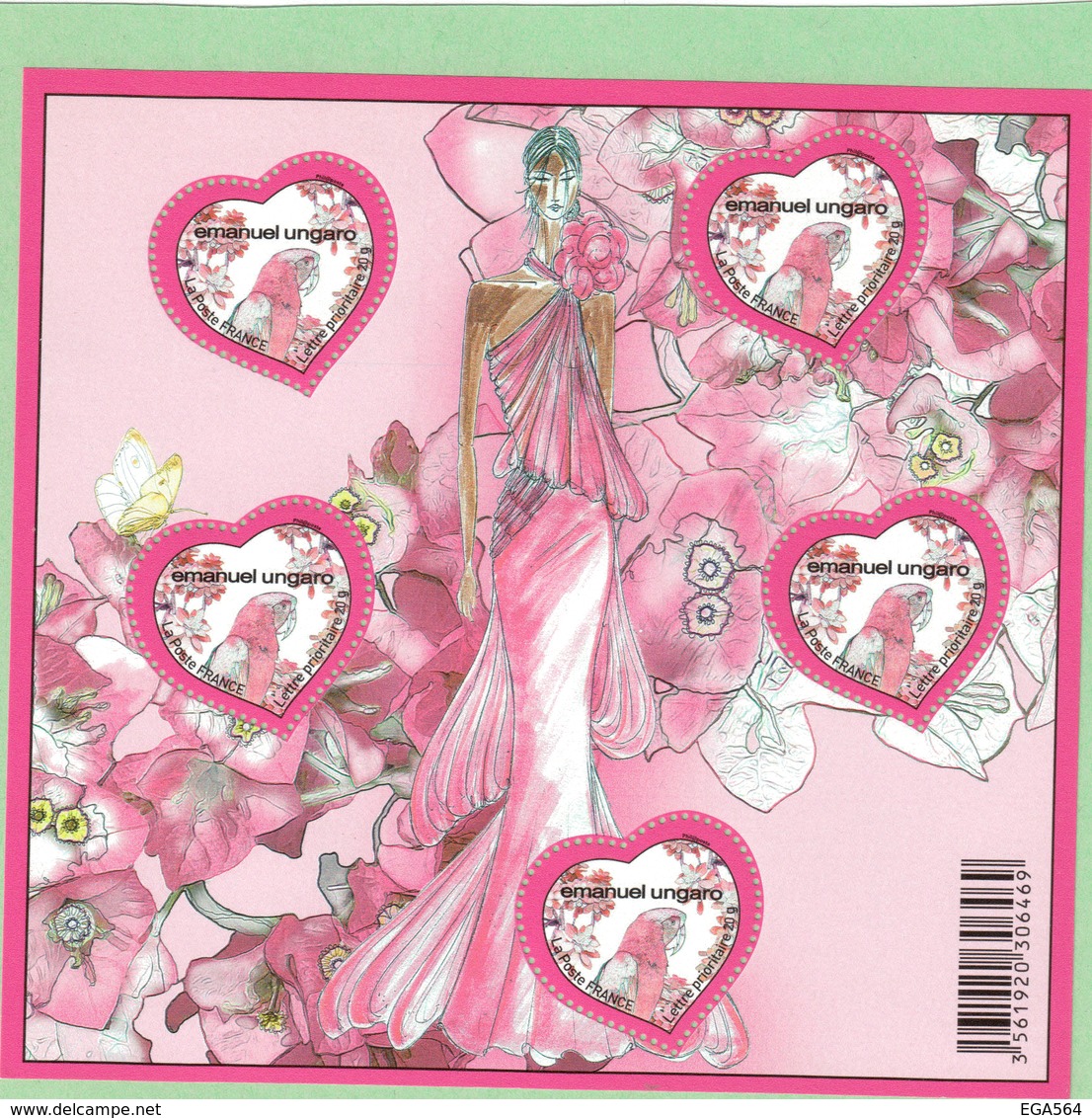 CB - FRANCE BF 127** MNH De 2009 - Coeur EMANUEL UNGARO. - Neufs