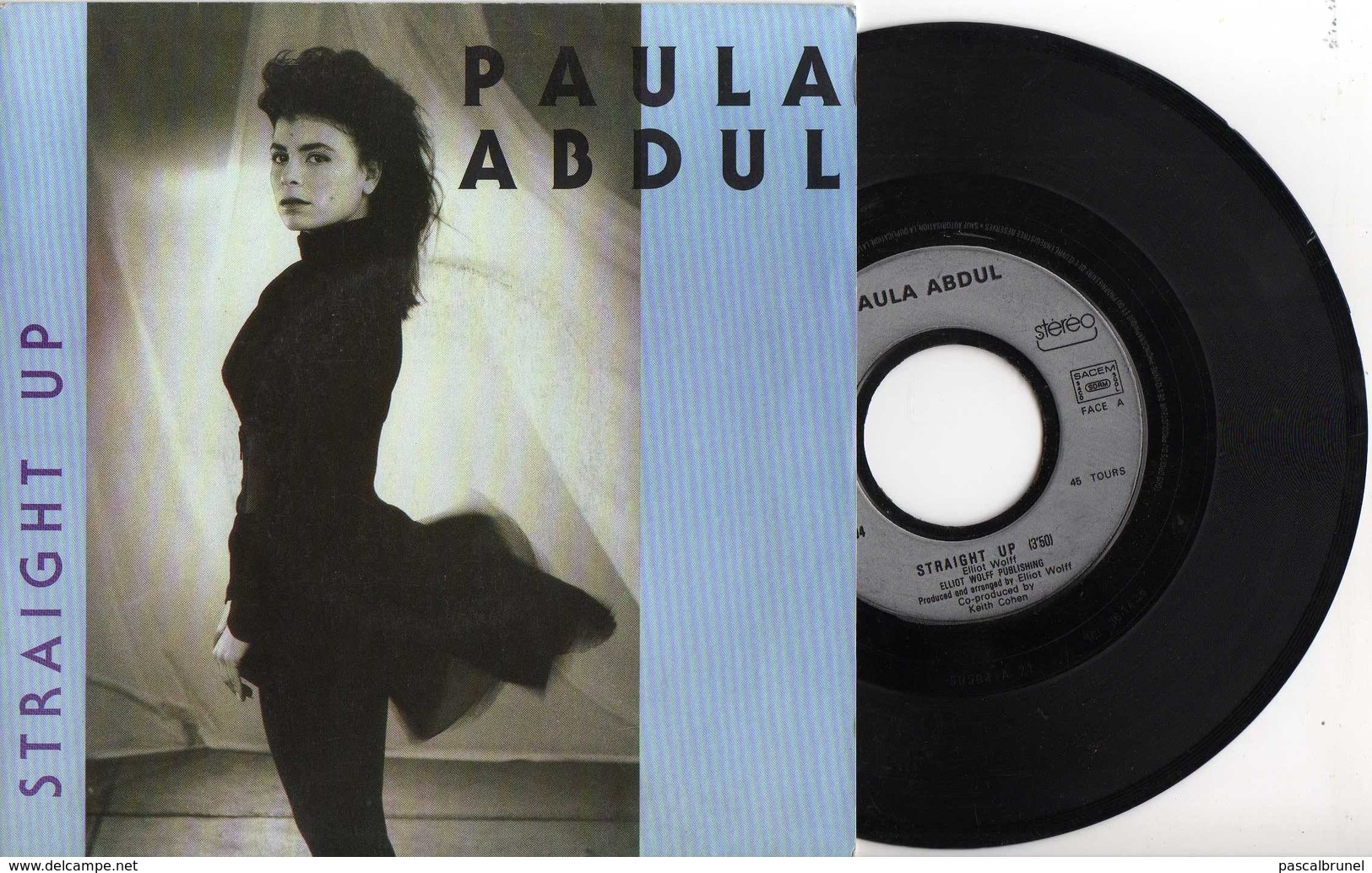 PAULA ABDUL - STRAIGHT UP - Disco, Pop