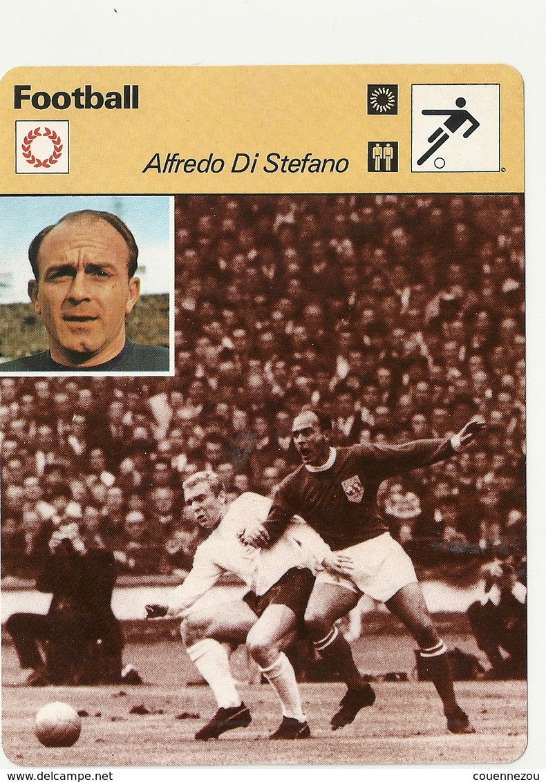 N  1214 ALFREDO DI STEFANO    REAL MADRID    Edition Rencontre (annee Vers 1977/78) - Trading Cards