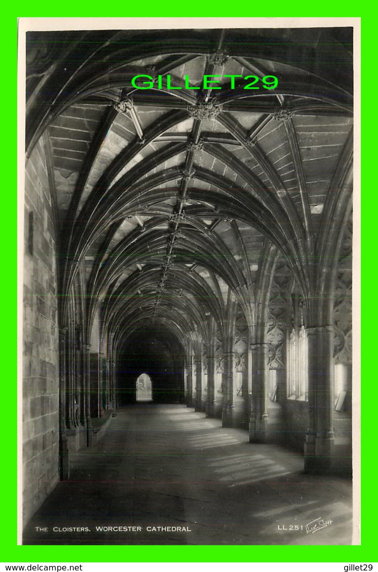 WORCESTER, UK - THE CLOISTERS, WORCESTER CATHEDRAL - LL. - TRAVEL IN 1949 - - Autres & Non Classés