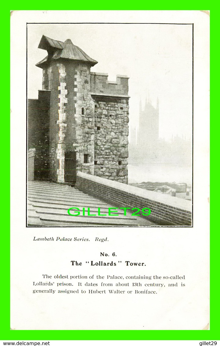 EXETER, UK - THE " LOLLARDS " TOWER - LAMBETH PALACE SERIES - - Exeter