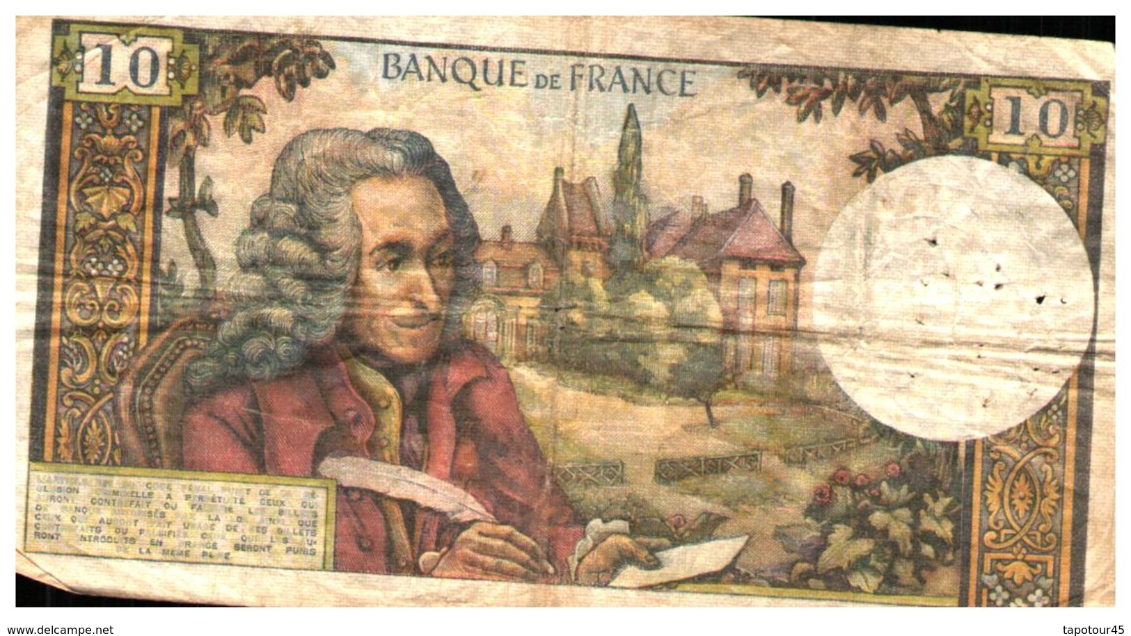 Billet > France > 10 Francs 1969 - 10 F 1963-1973 ''Voltaire''