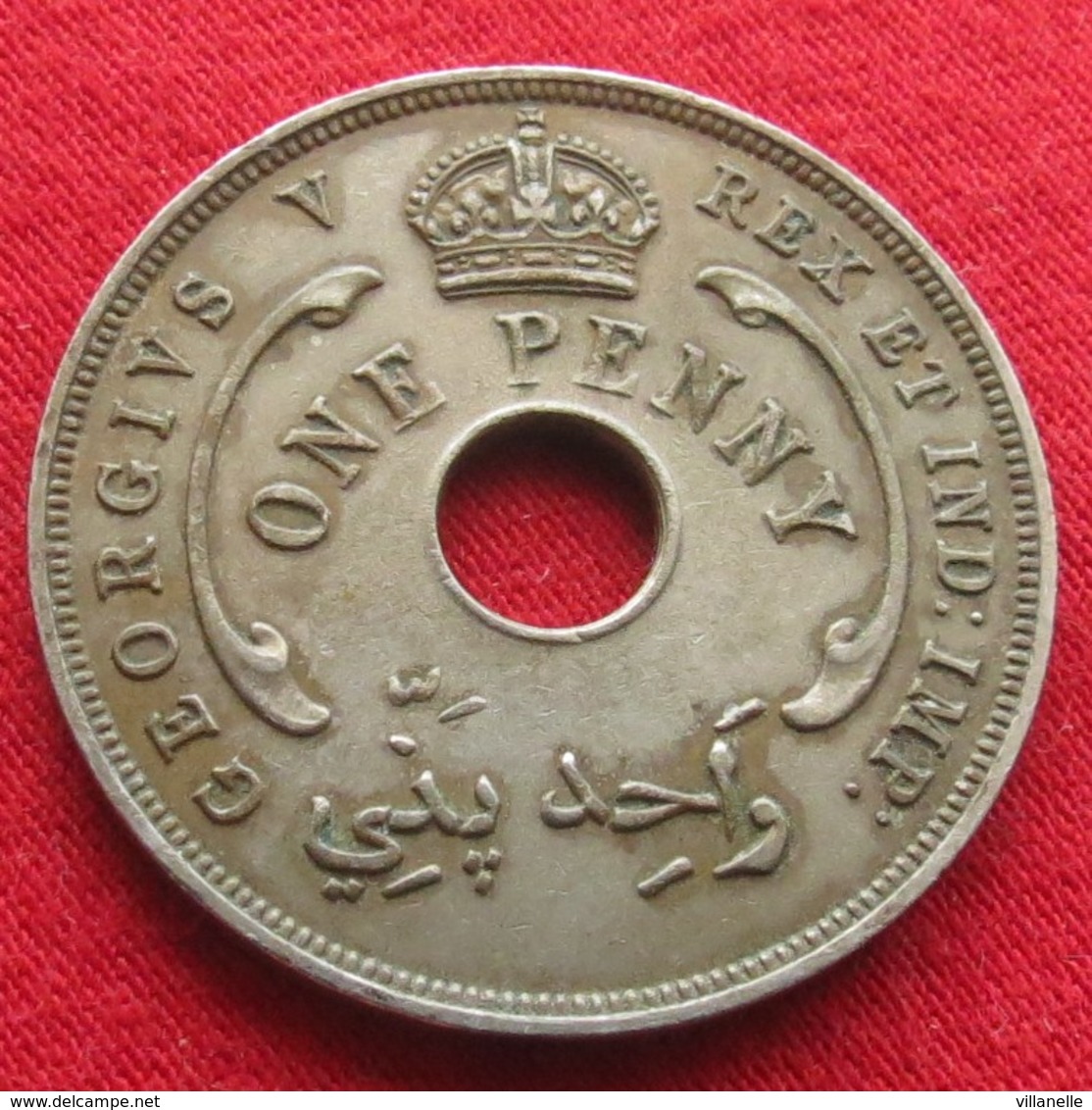 British West Africa 1 Penny 1935 #0  Brits Afrika Afrique Britannique Britanica  #0 W - Autres – Afrique