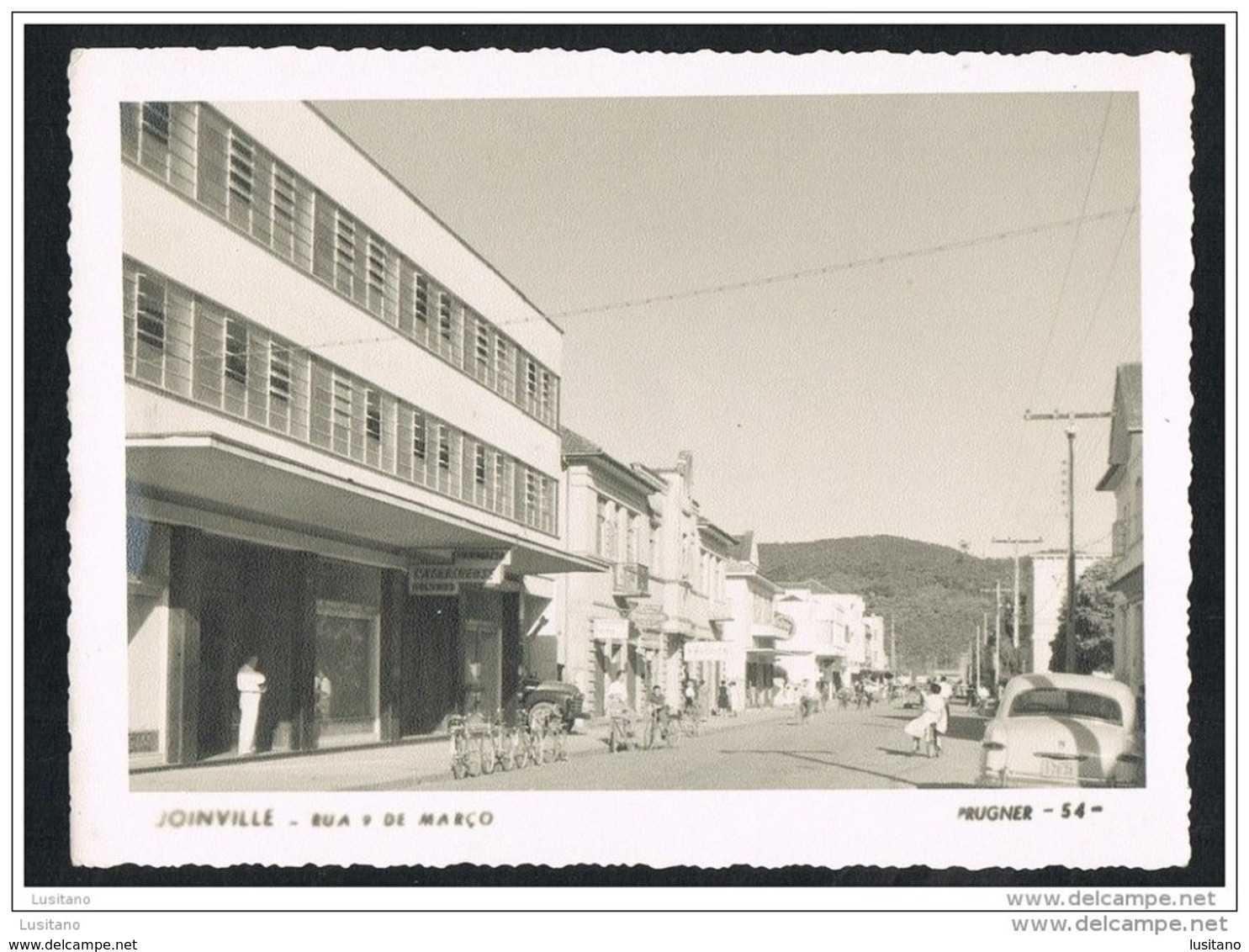 JOINVILLE - Rua 9 De Março - Brasil Brazil ( 2 Scans ) - Florianópolis