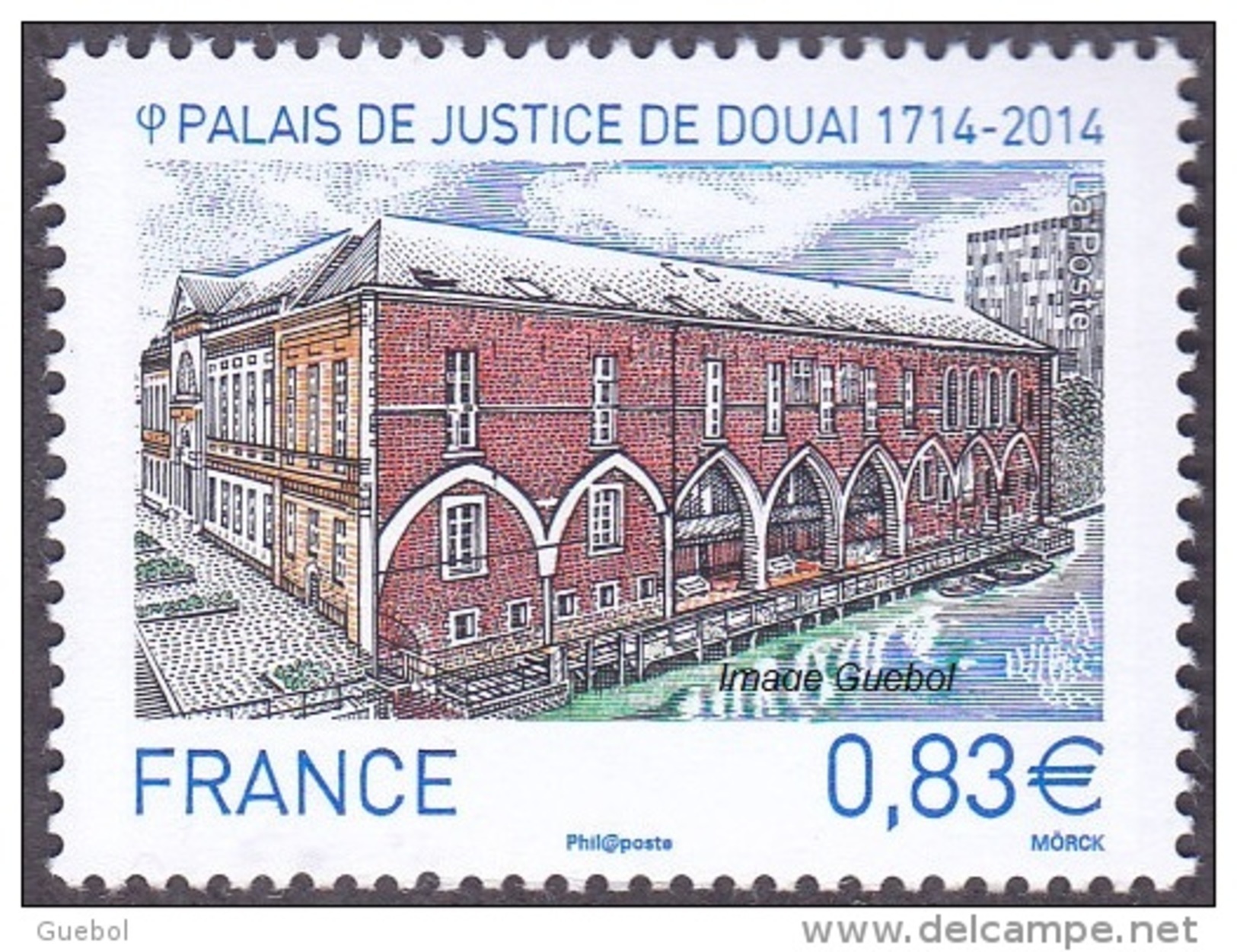 France N° 4902 ** Palais De Justice De Douai - Unused Stamps