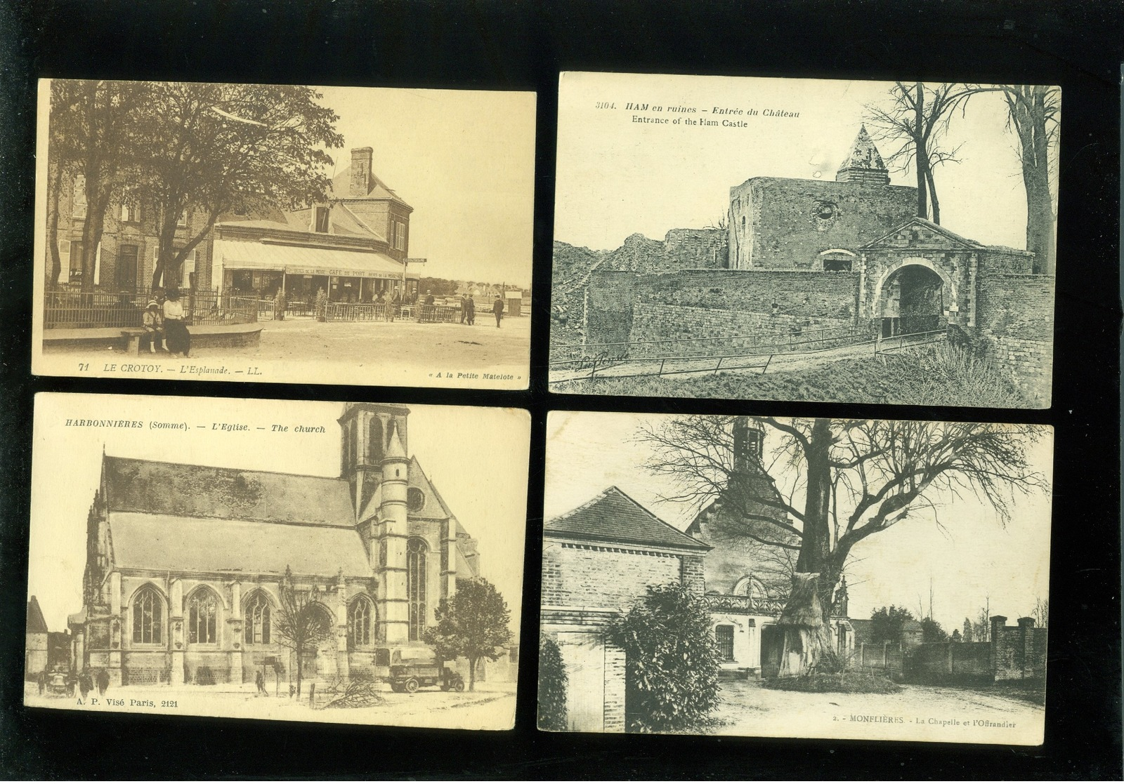 Beau lot de 60 cartes postales de France  Somme    Mooi lot van 60 postkaarten van Frankrijk ( 80 ) - 60 scans