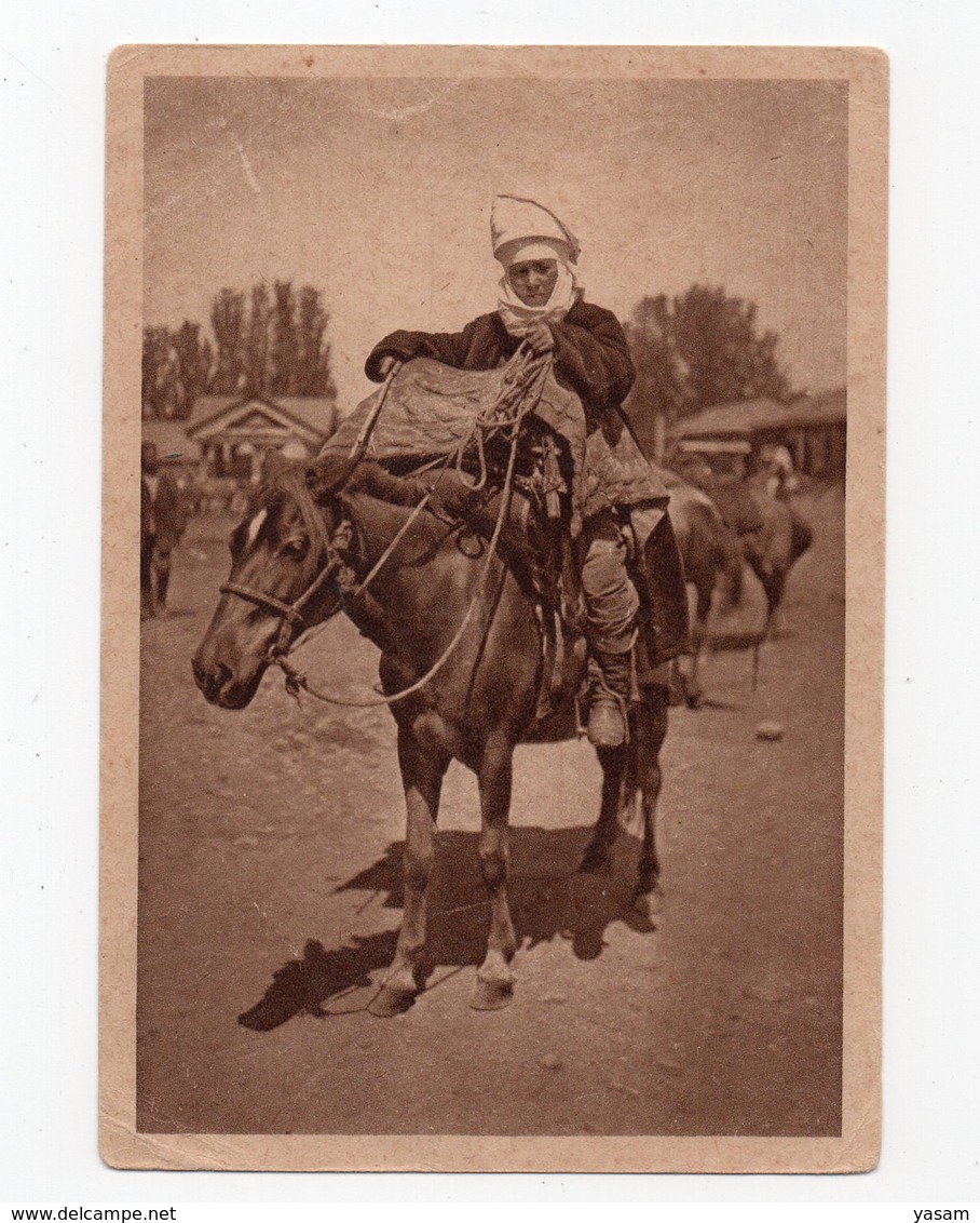 Karakol. People Types. Arrival From The Market. - Kirghizistan