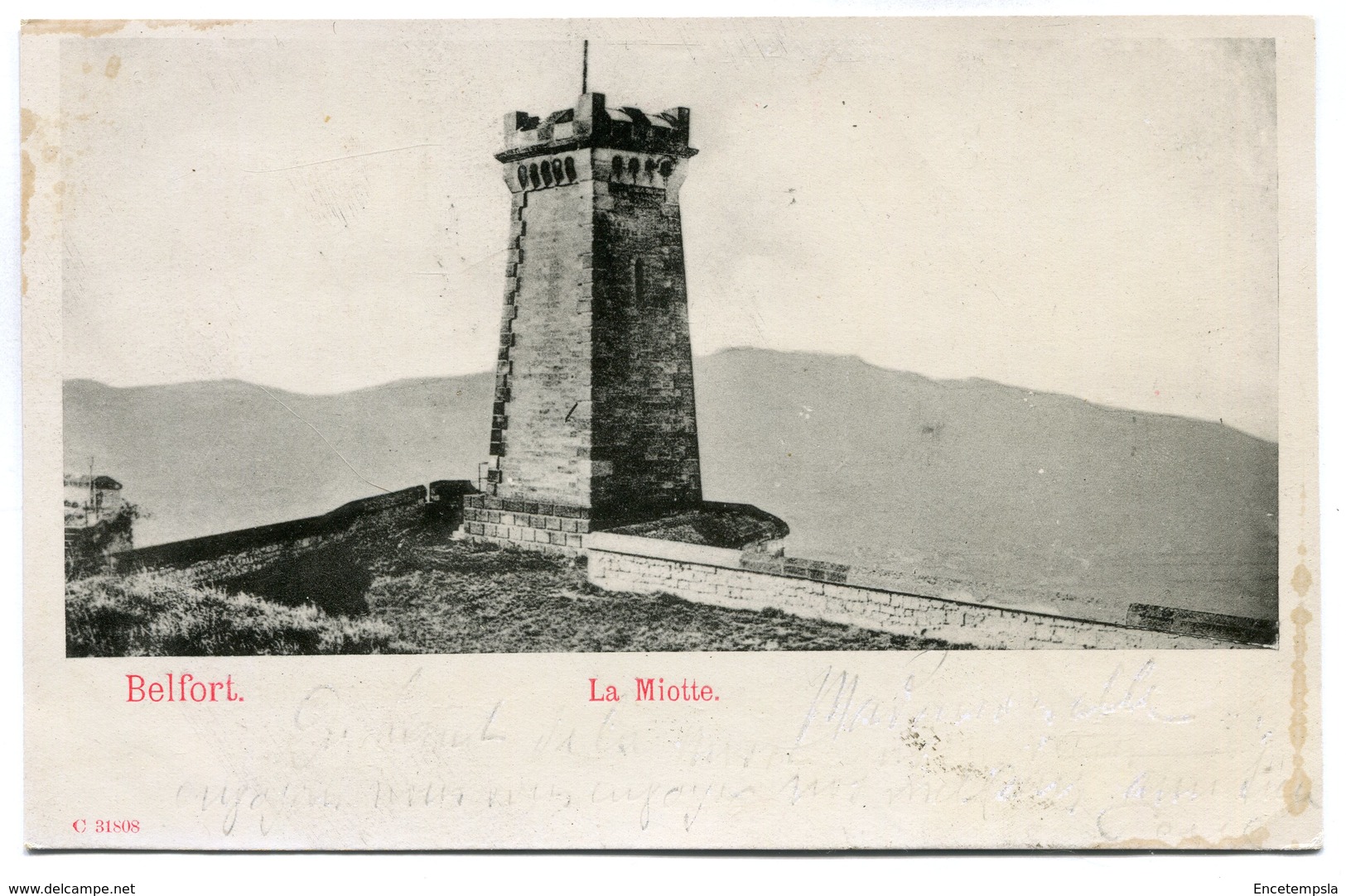 CPA - Carte Postale - France - Belfort - La Miotte - 1902 (SV6240) - Belfort – Siège De Belfort