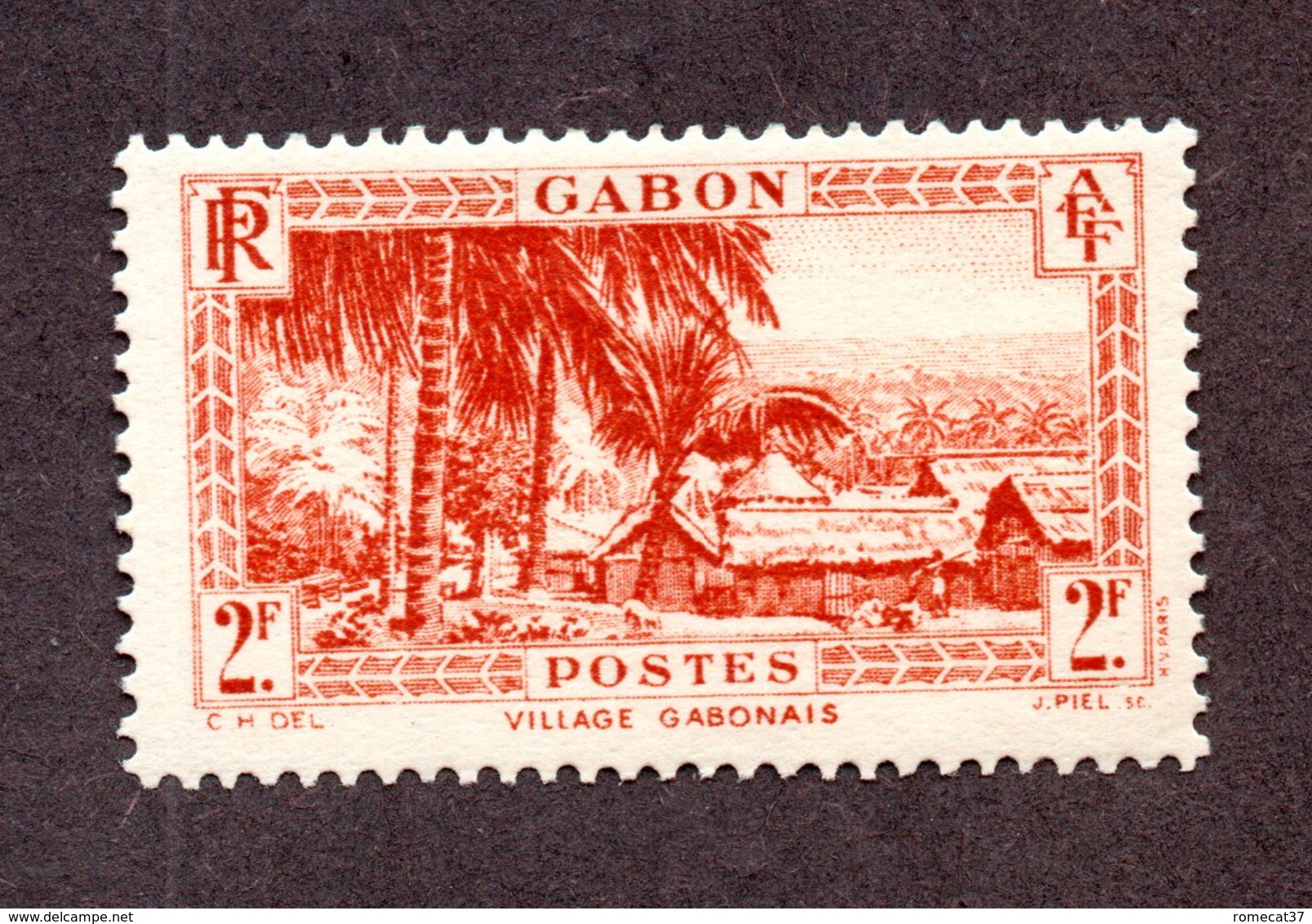 Gabon N°142 N* TB Cote 65 Euros !!! - Neufs