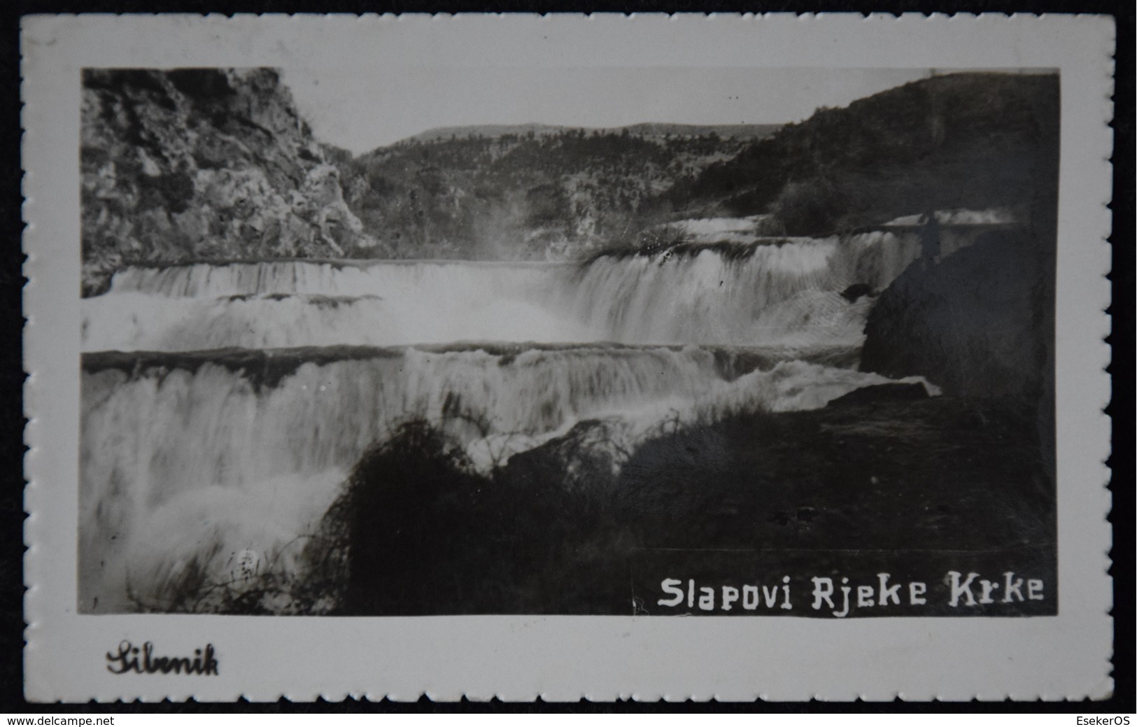 Croatia - Šibenik, Slapovi Rijeke Krke, Year 1940 - Croatia