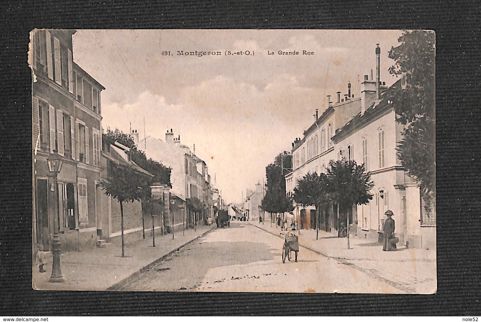 91 - MONTGERON - La Grande Rue - RARE - Montgeron