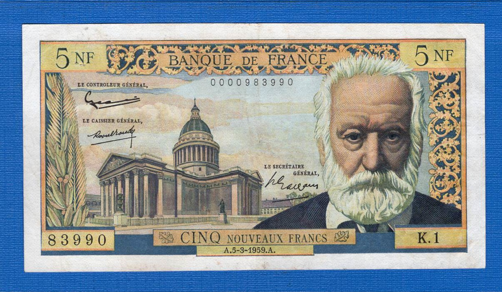 5  Nf  5/3/1959   K1 - 5 NF 1959-1965 ''Victor Hugo''