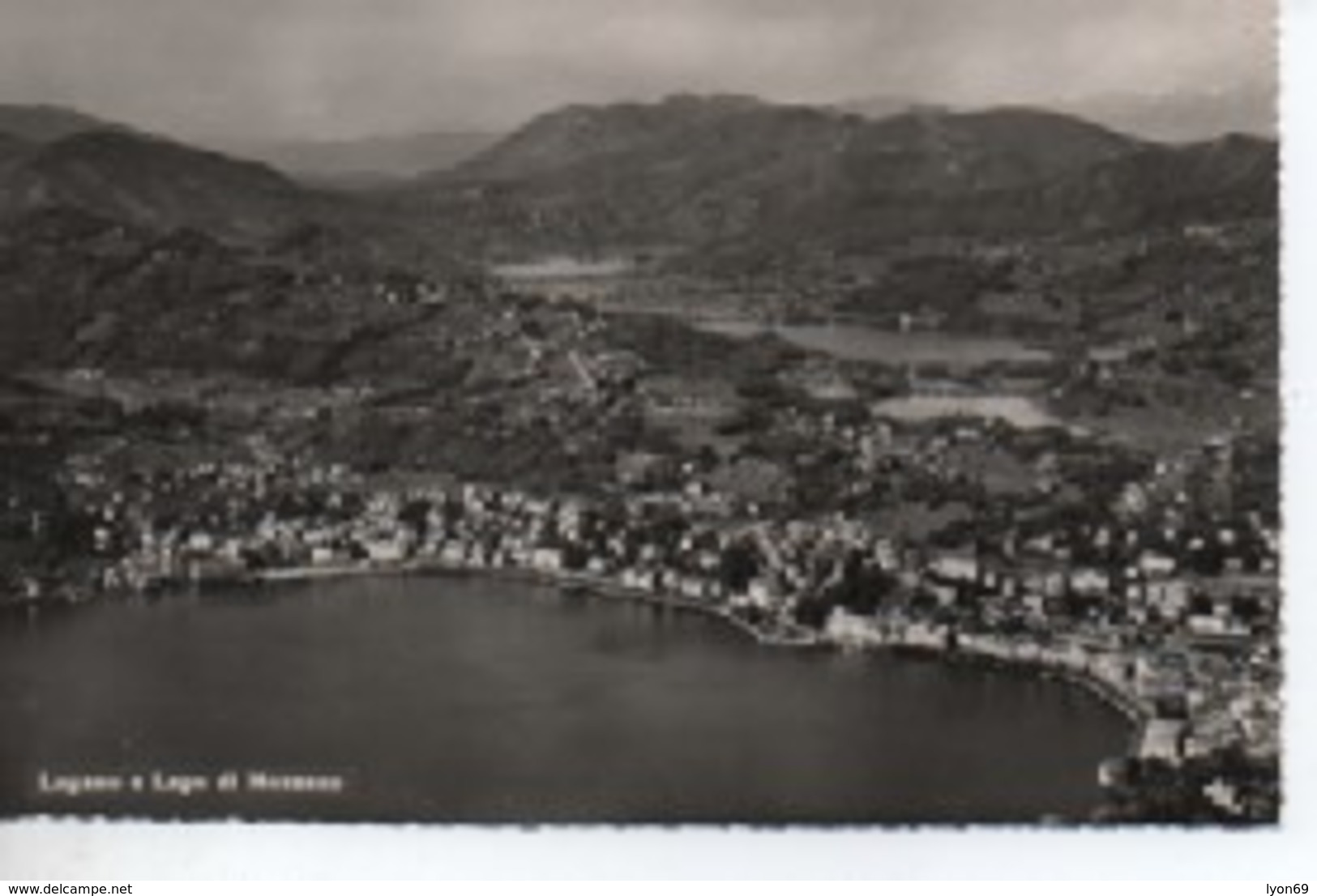 LUGANO  E LAGO  DI MUZZANO - Muzzano