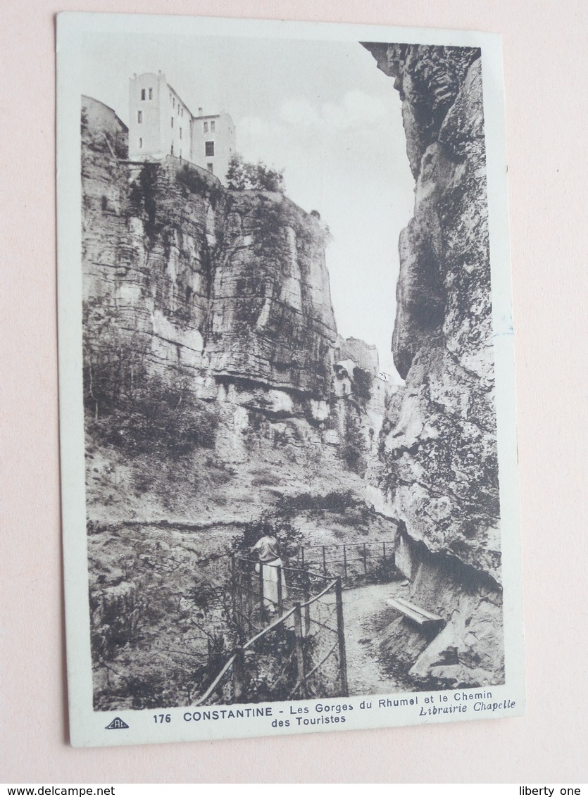 CONSTANTINE - Les Gorges Du RHUMEL Et Le Chemin Des Touristes ( CAP ) Anno 1941 ( Voir Photo ) ! - Scènes & Types
