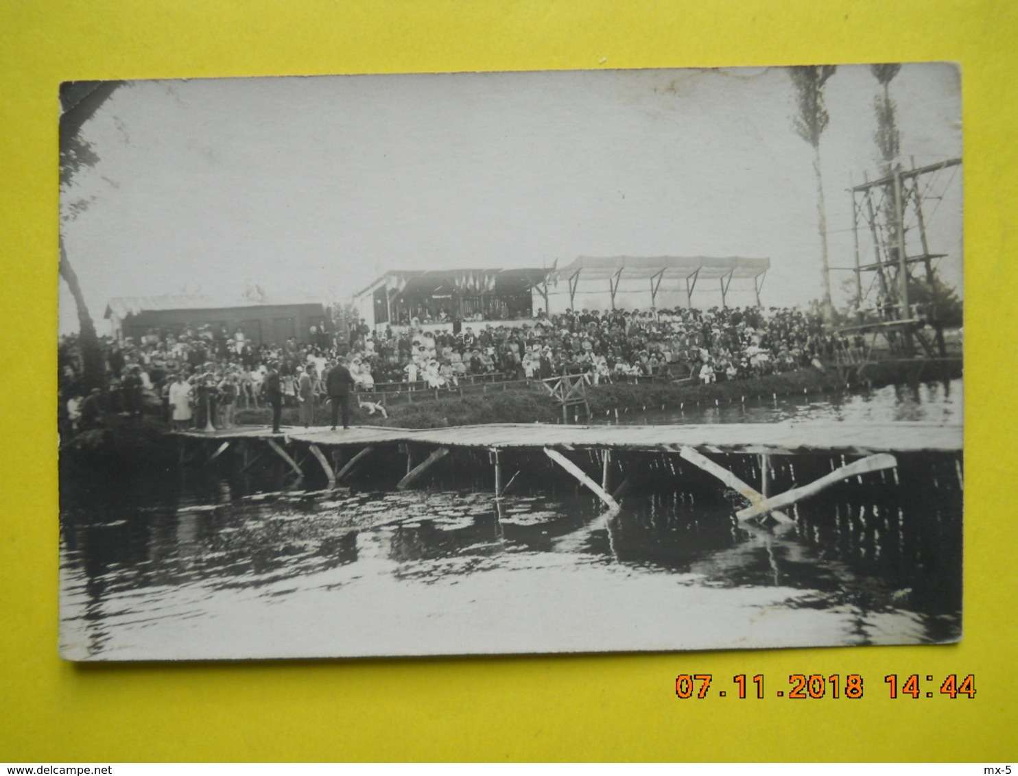 Mezin ,carte Photo Bassin De Natation - Autres & Non Classés