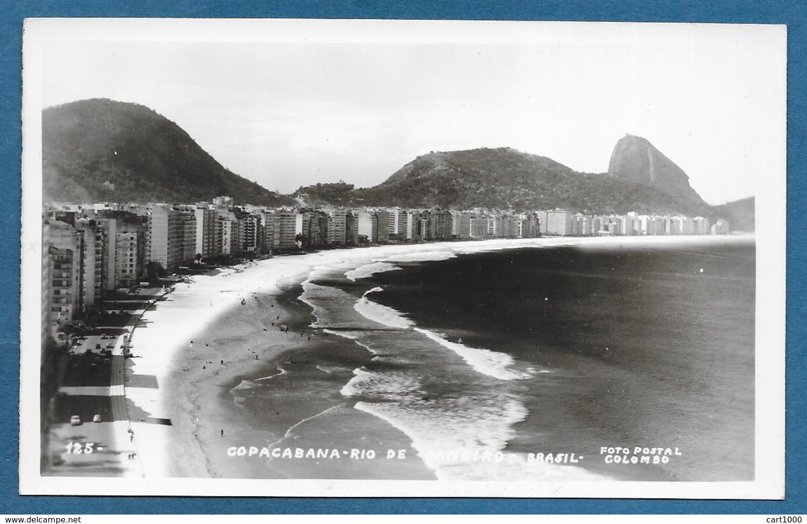 COPACABANA RIO DE JANEIRO BRASIL UNUSED - Copacabana