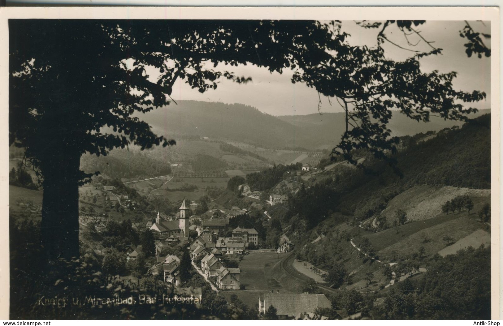 Bad Petersberg V. 1963  Dorfansicht  (2655) - Bad Peterstal-Griesbach