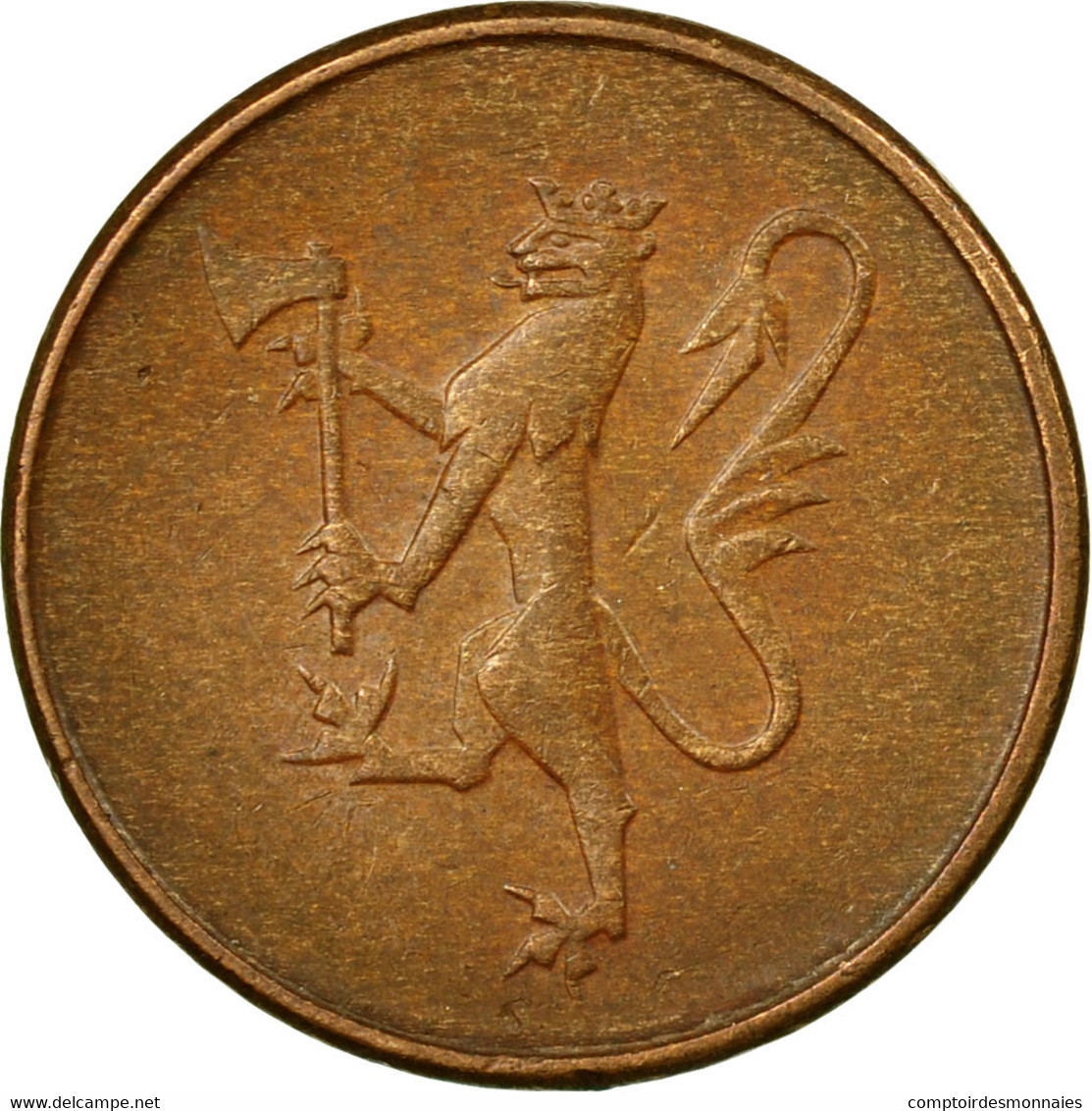 Monnaie, Norvège, Olav V, 5 Öre, 1979, TTB, Bronze, KM:415 - Norvège