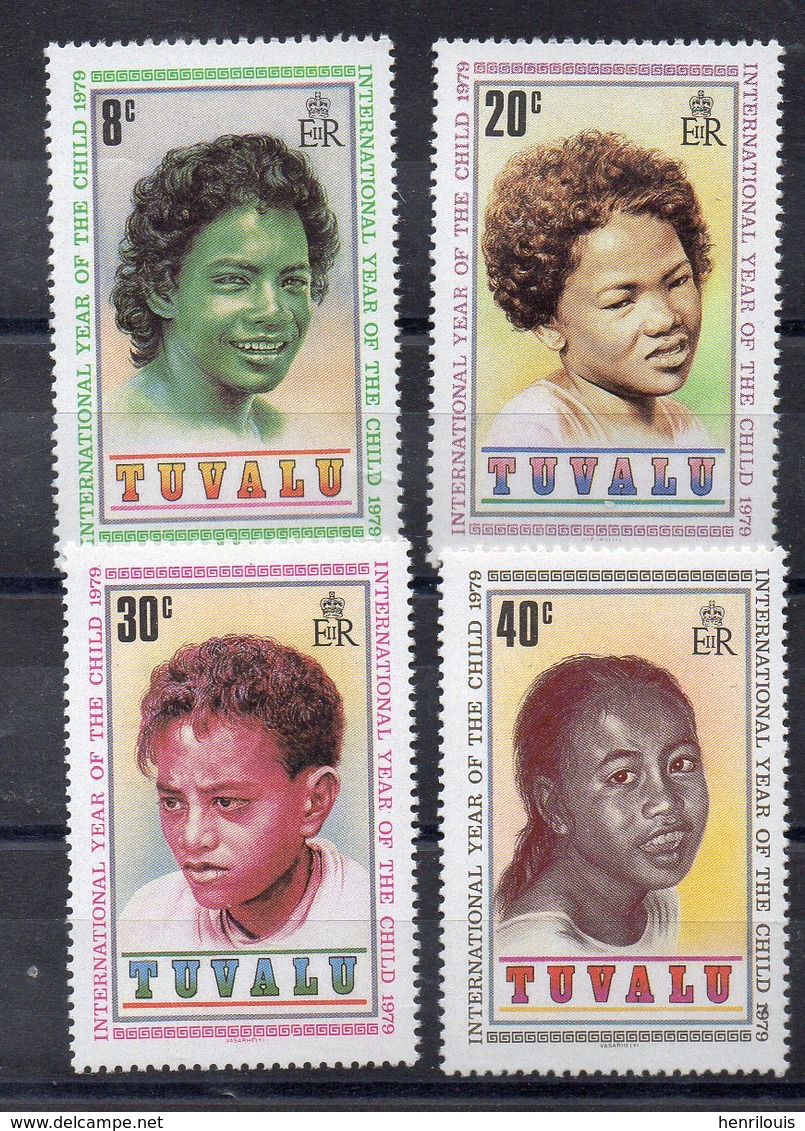 TUVALU   Timbres Neufs ** De 1979   ( Ref 2406C ) Année De L'enfance - Tuvalu