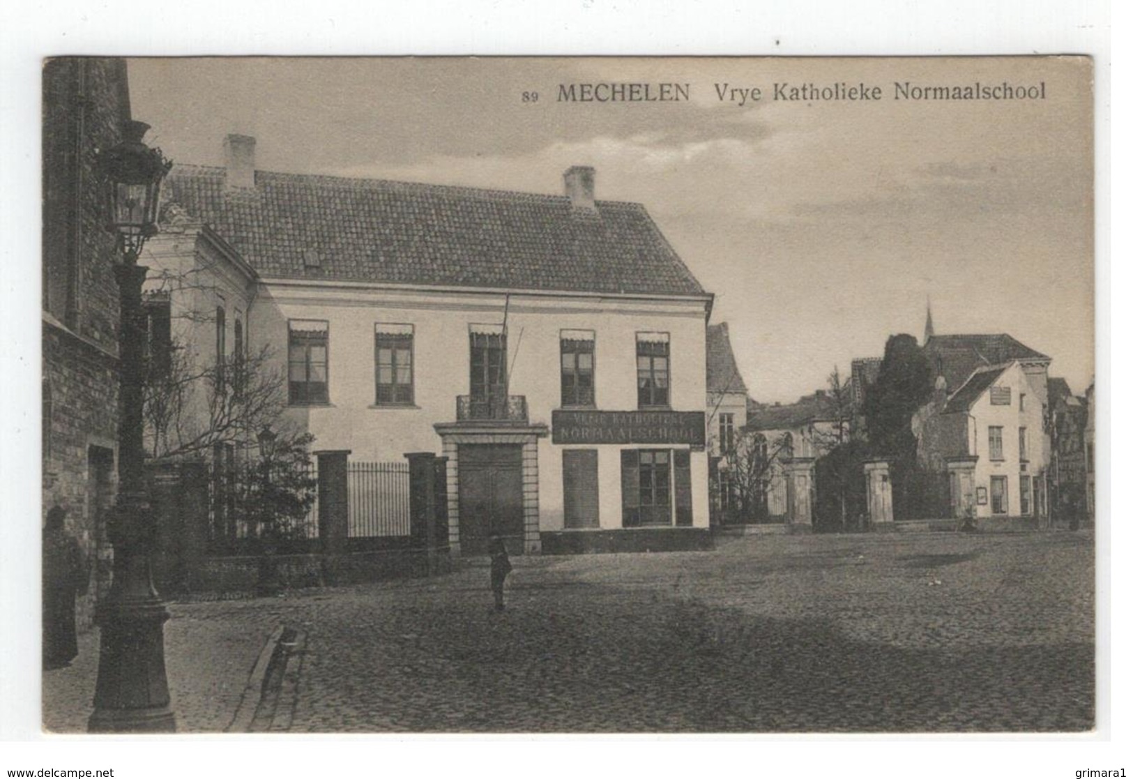 89  MECHELEN  Vrye Katholieke Normaalschool 1913 - Mechelen