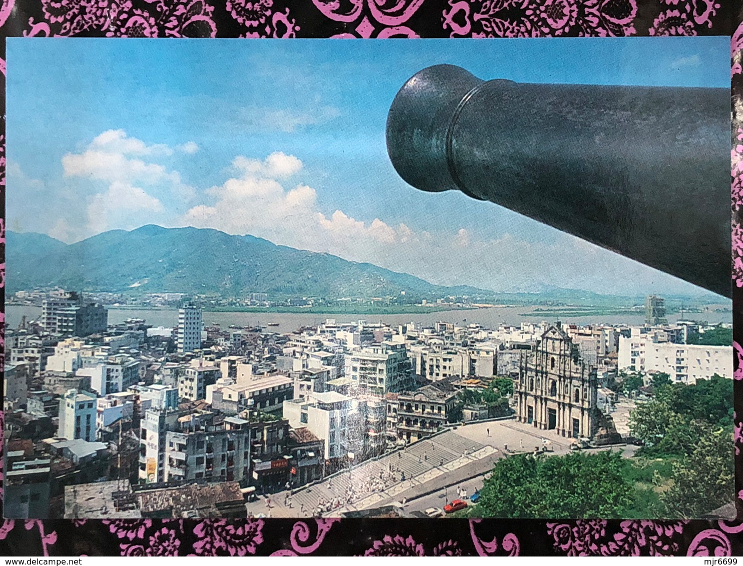 MACAU A VIEW FROM THE MONTE FORT  PPC, PRIVATE PRINTING - China