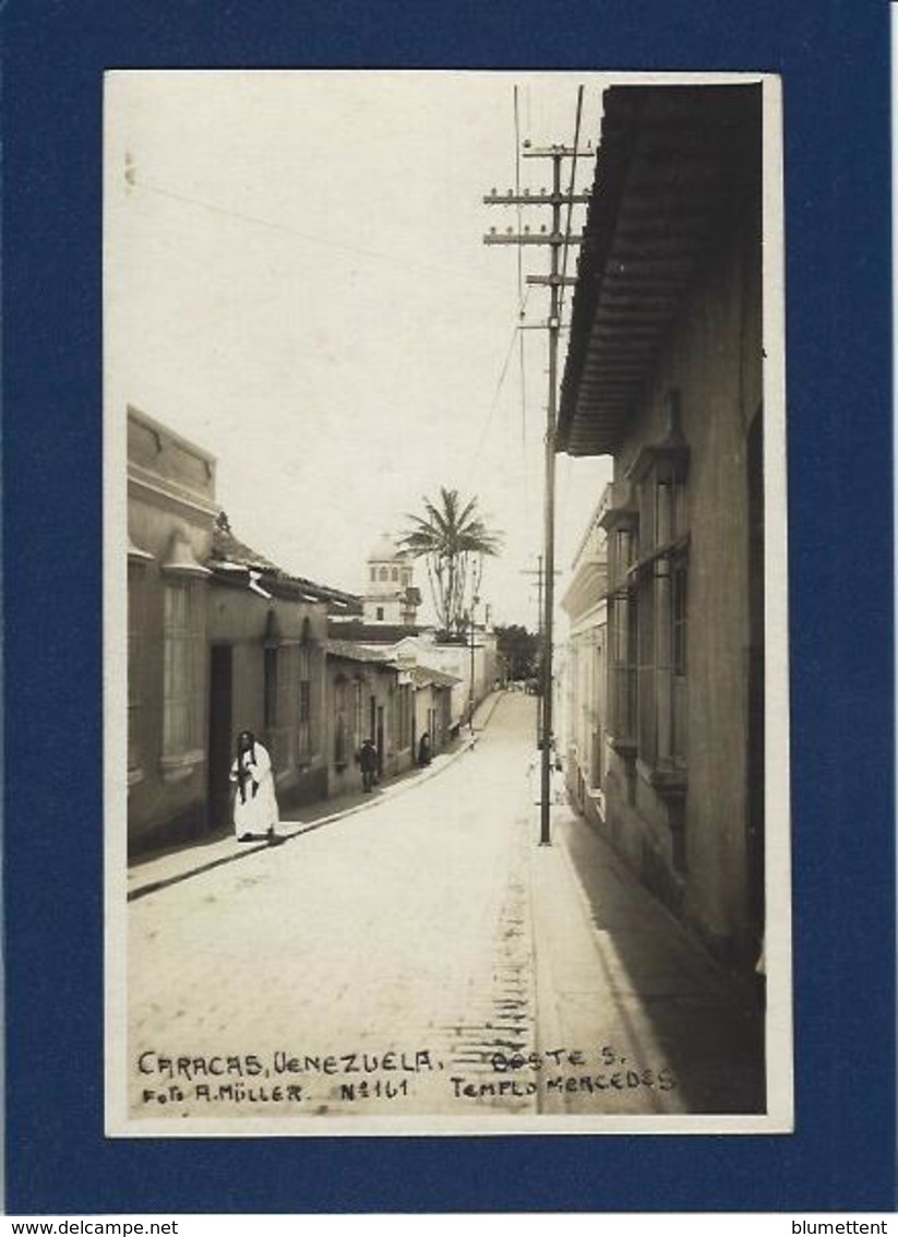 CPA Vénézuela Carte Photo RPPC Non Circulé Caracas - Venezuela