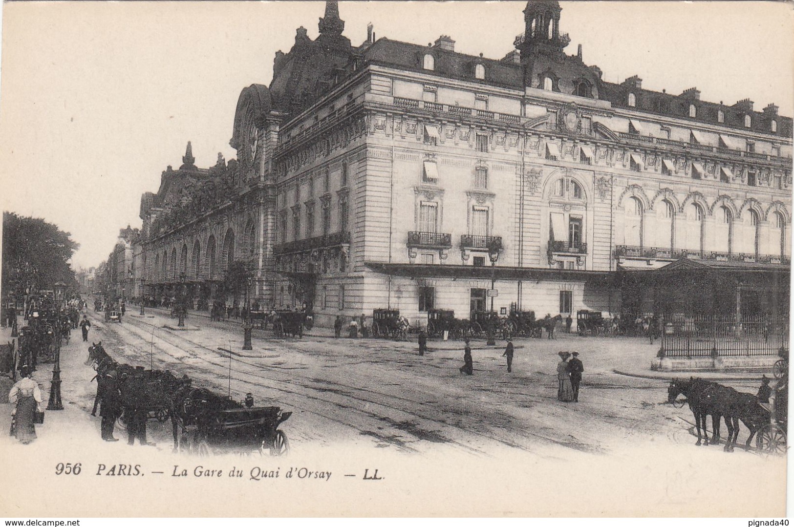 Cp , 75 , PARIS , La Gare Du Quai D'Orsay - Other Monuments