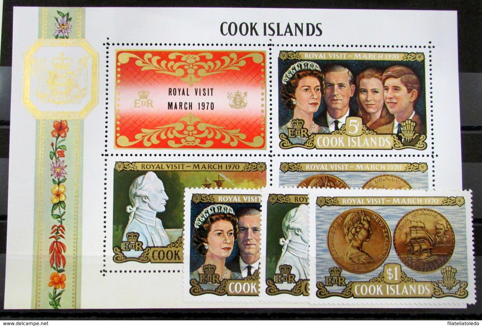 Islas Cook 249/51+HB7 ** - Cook