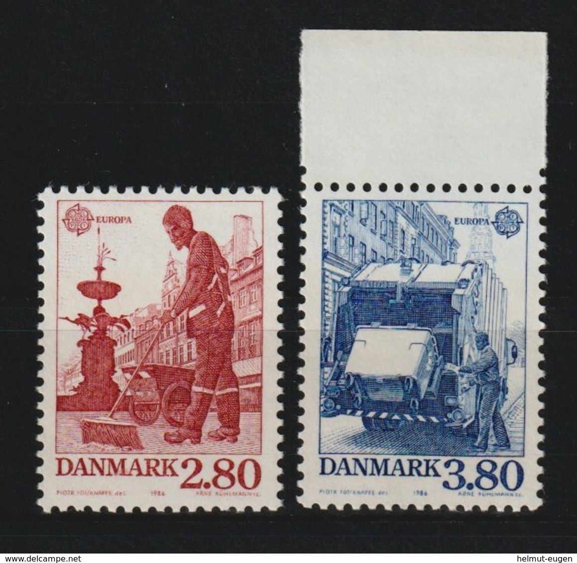 MiNr. 882 - 883 Dänemark  / 1986, 4. Sept. Europa: Natur- Und Umweltschutz. - Ungebraucht