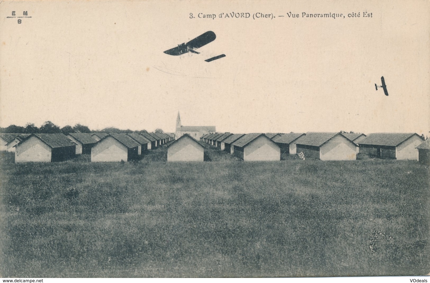 CPA - France - (18) Cher - Camp D'Avord - Vue Panoramique, Côté Est - Avord