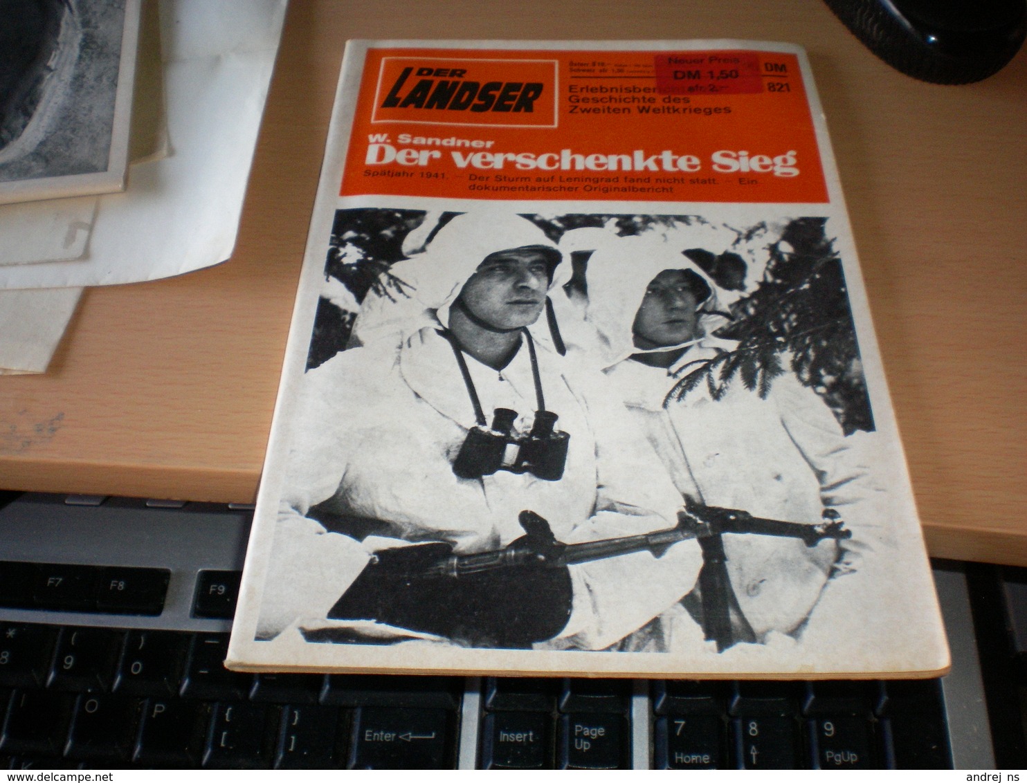 Der Landser Der Verschenkte Sieg  1941 Der Sturm Auf Leningrad Fand Nicht Statt  Unterseeboot U 117 - Deutsch