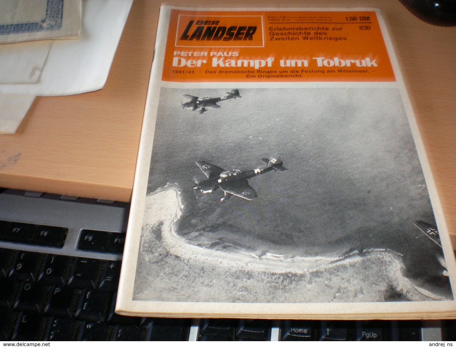 Der Landser Er Kampf Um Tobruk 1941-42 Das Dramatische Ringen Um Die Festung Am Mittelmeer  Russische Kampfflugzeuge Arc - Tedesco