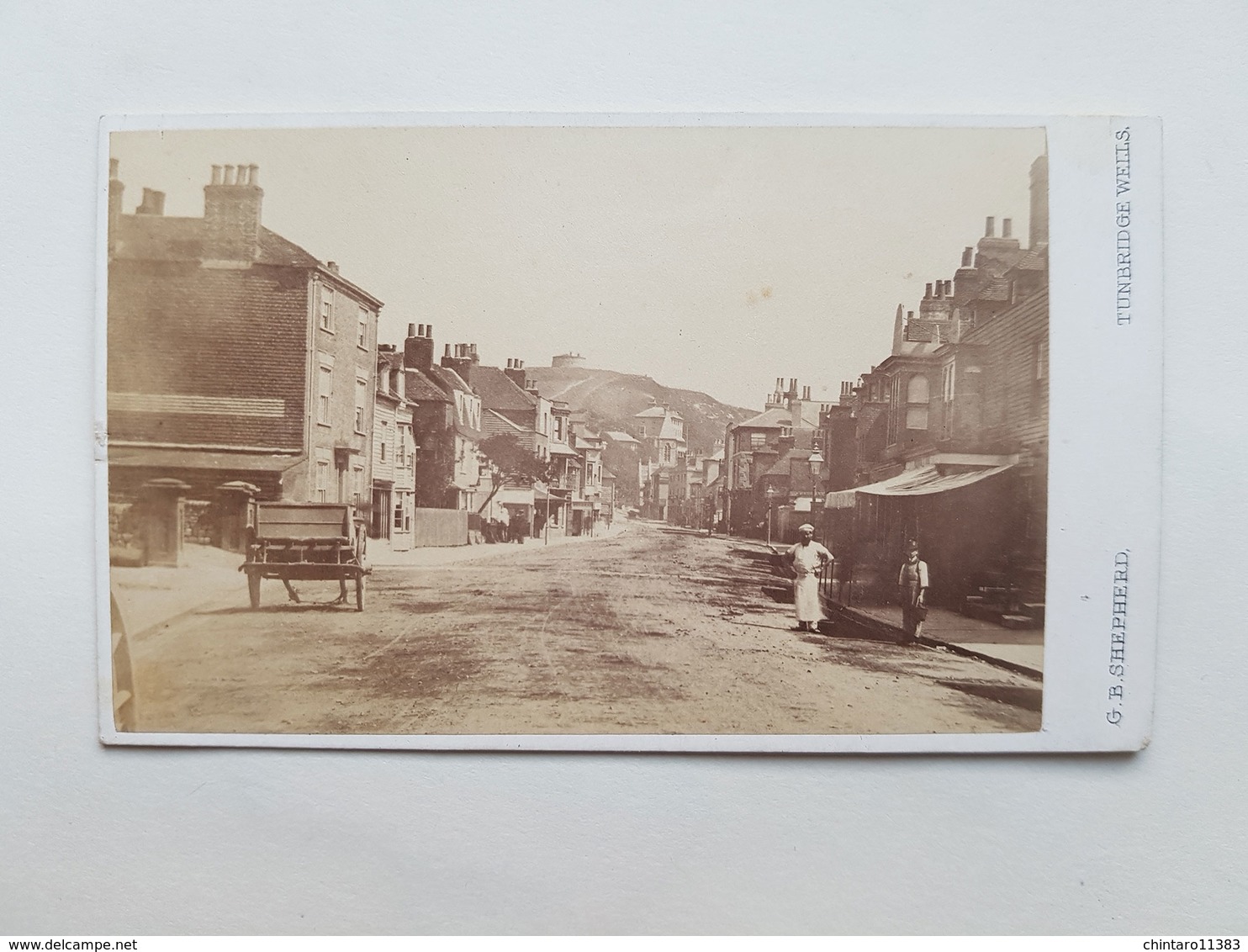 Lot 2 Anciennes Photos De Sandgate (England) - G. B. Shepherd - Tunbridge Wells / J. V. Cobb - Vers 1860 - Anciennes (Av. 1900)